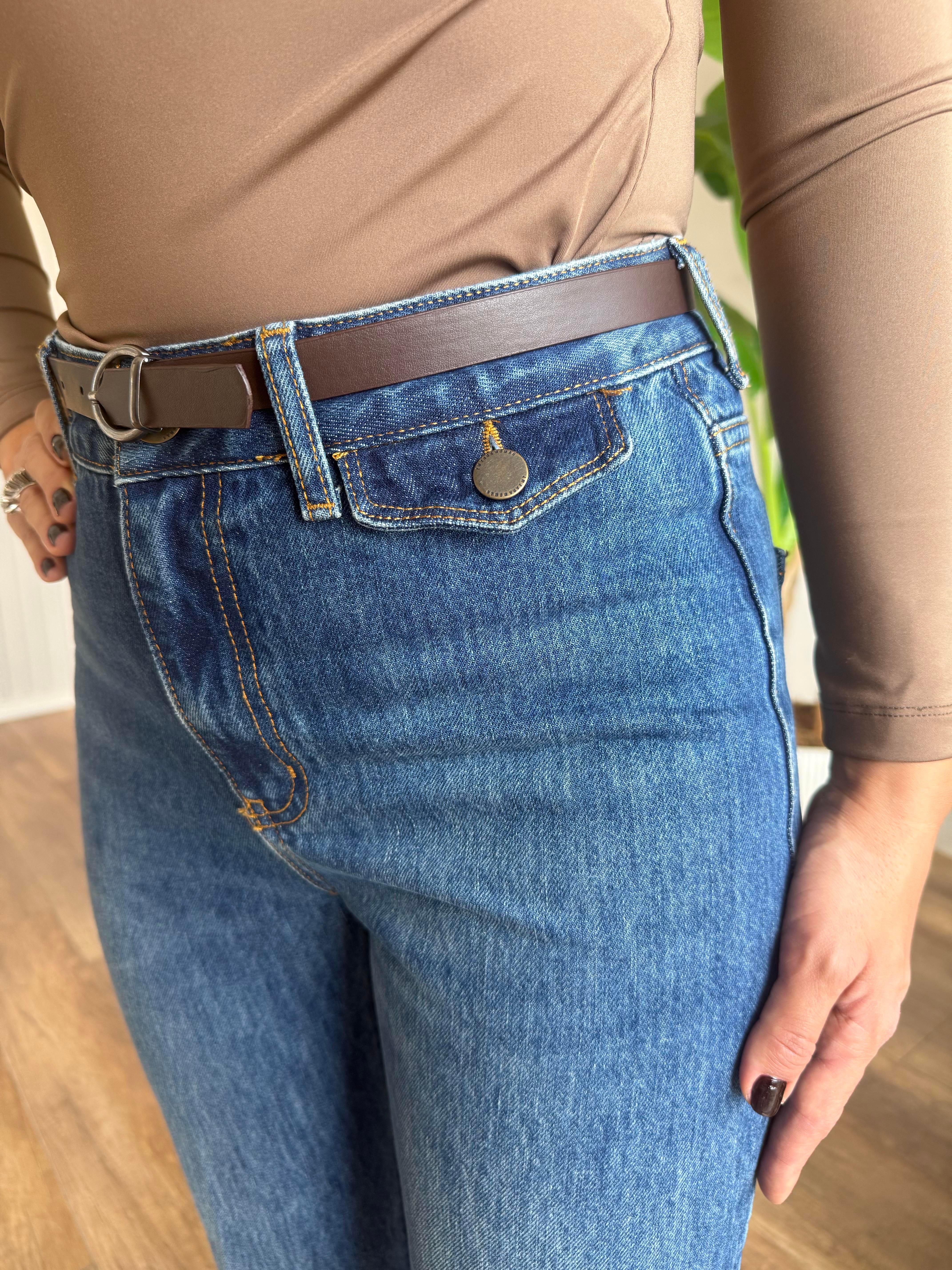 10744 Orj Marka Cep Detaylı Jean
