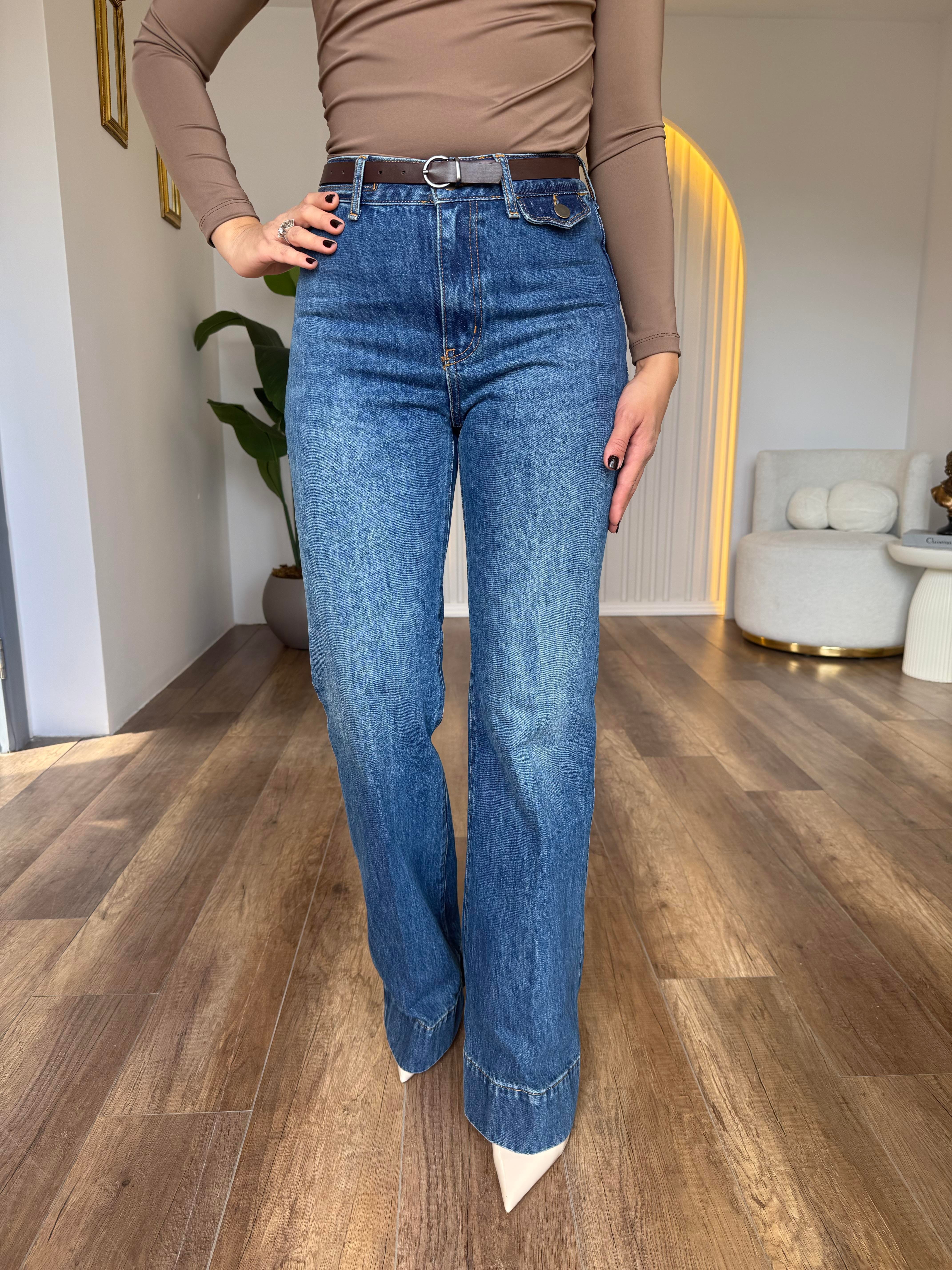 10744 Orj Marka Cep Detaylı Jean