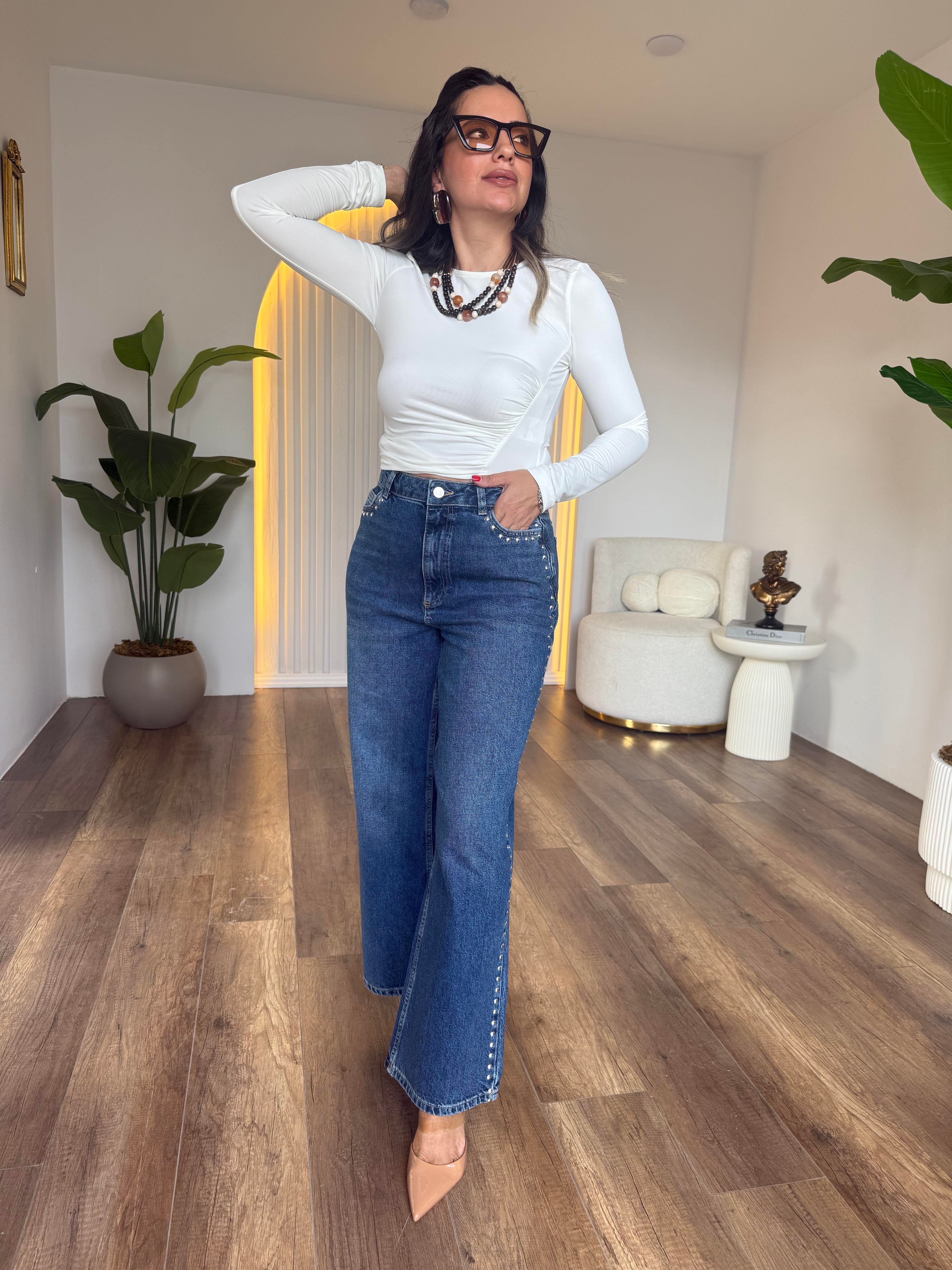 10745 Zımba Pim Detaylı Orj Marka Jean