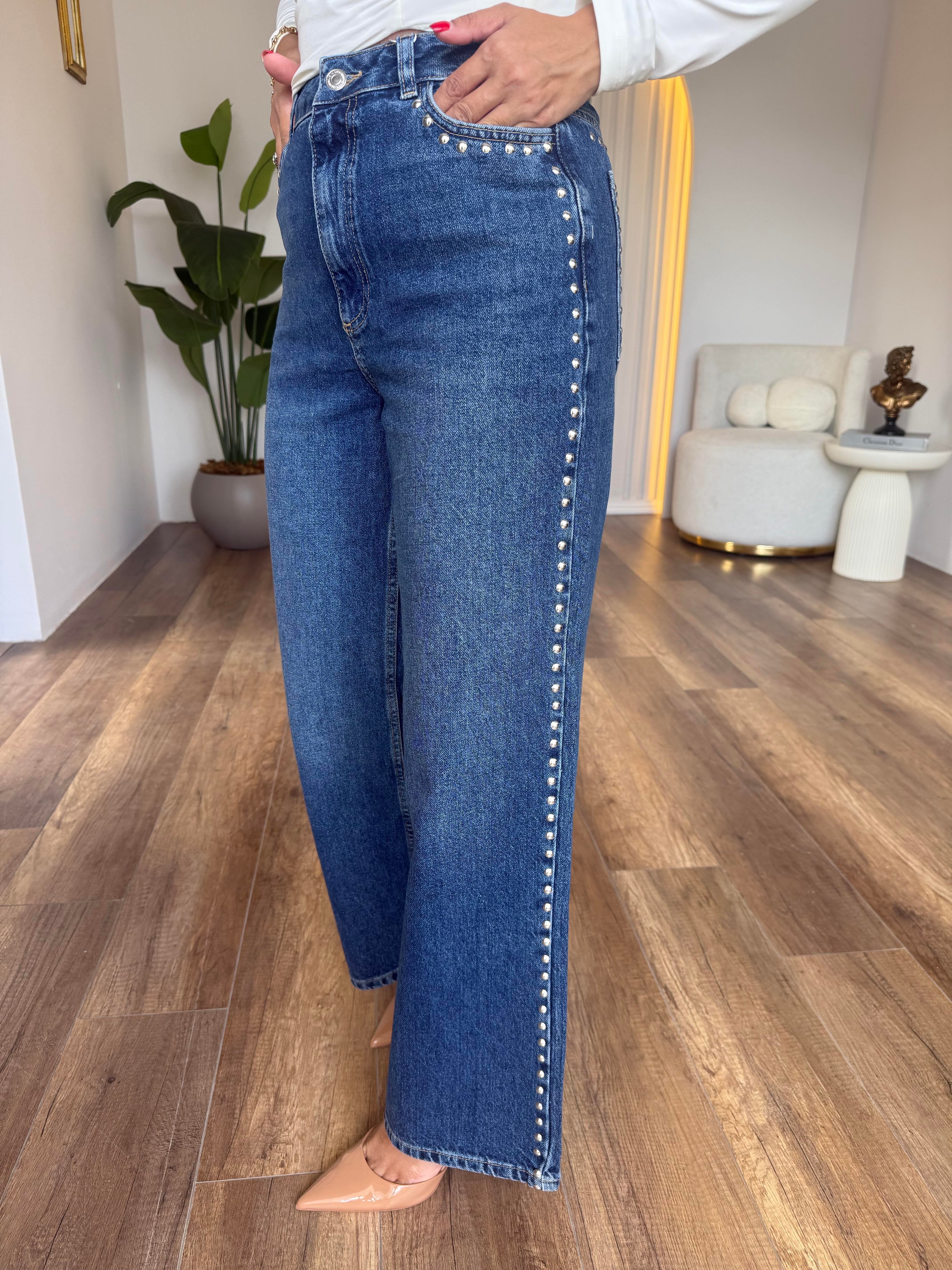 10745 Zımba Pim Detaylı Orj Marka Jean