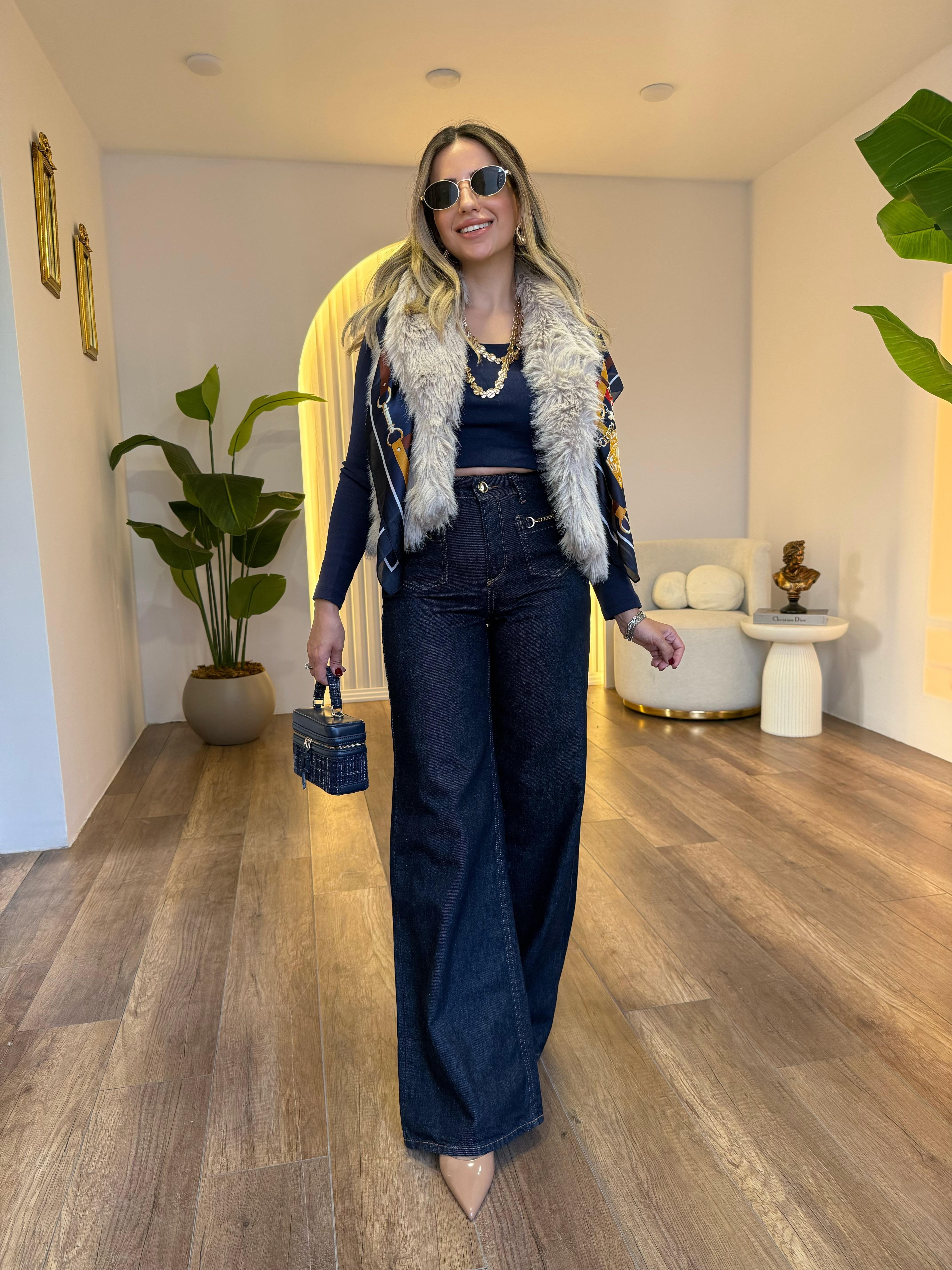 10758 Premium Kürk Yelek