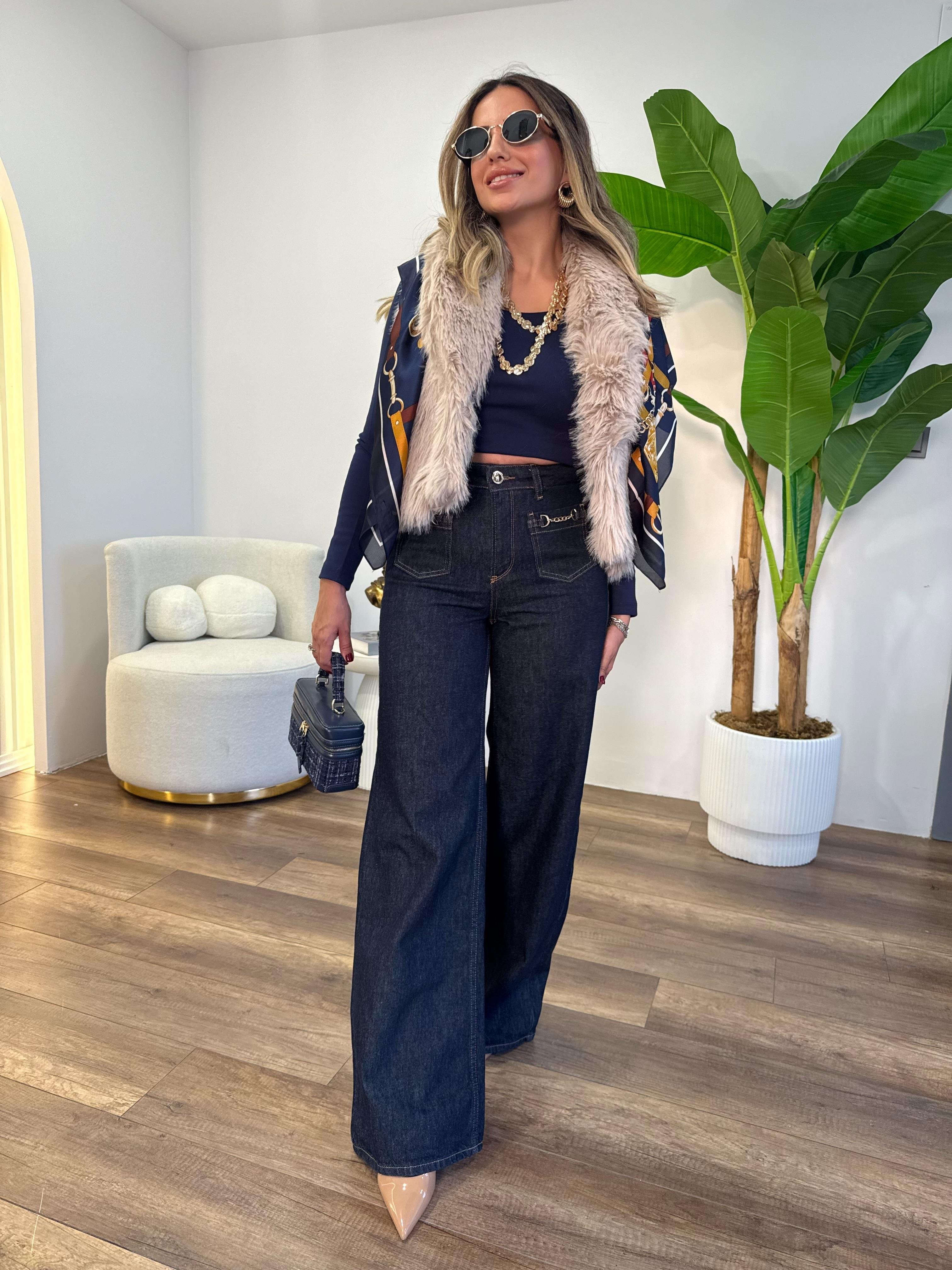 10758 Premium Kürk Yelek