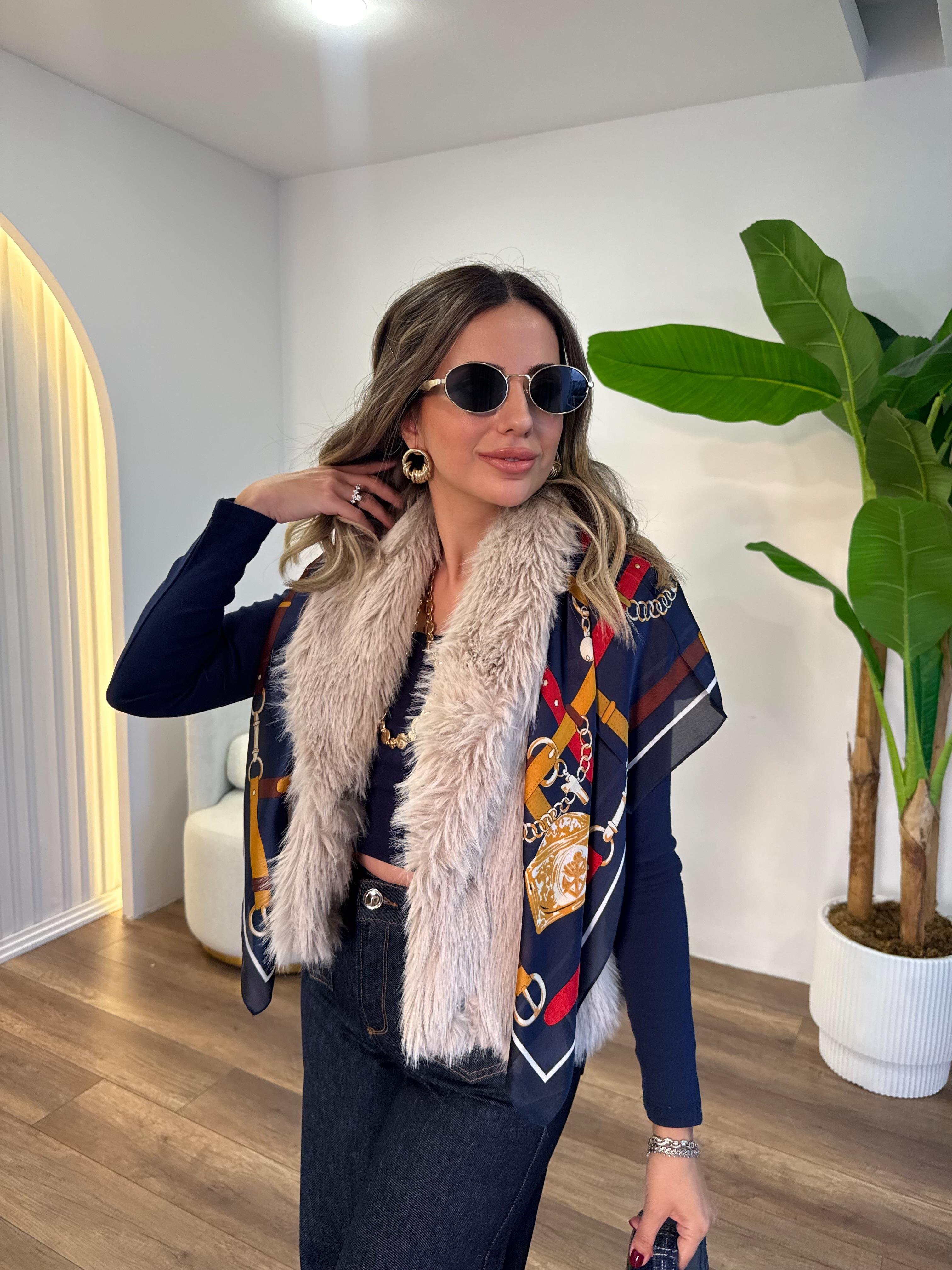 10758 Premium Kürk Yelek