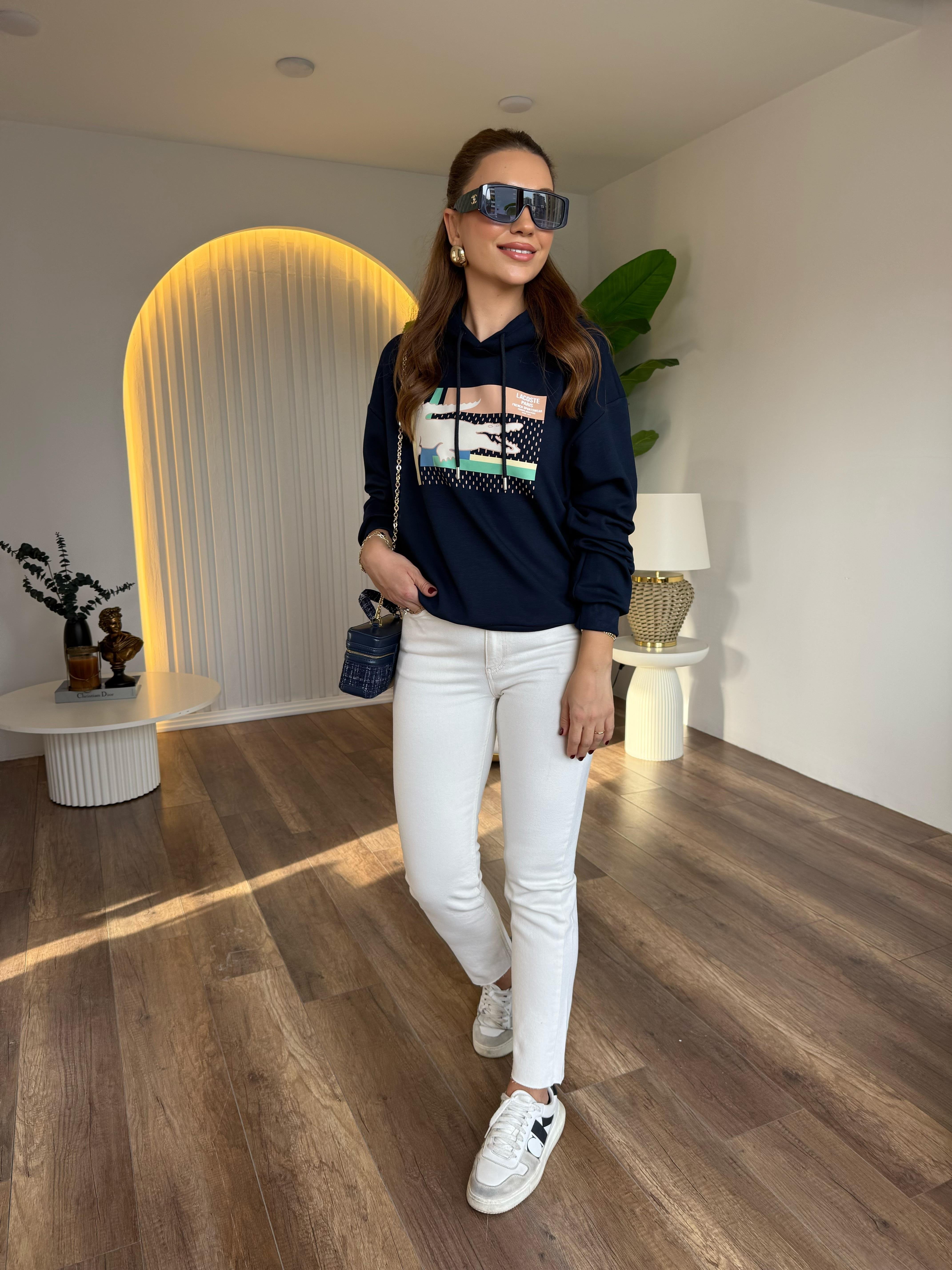 10786 Orj Marka Kapşonlu Sweatshirt