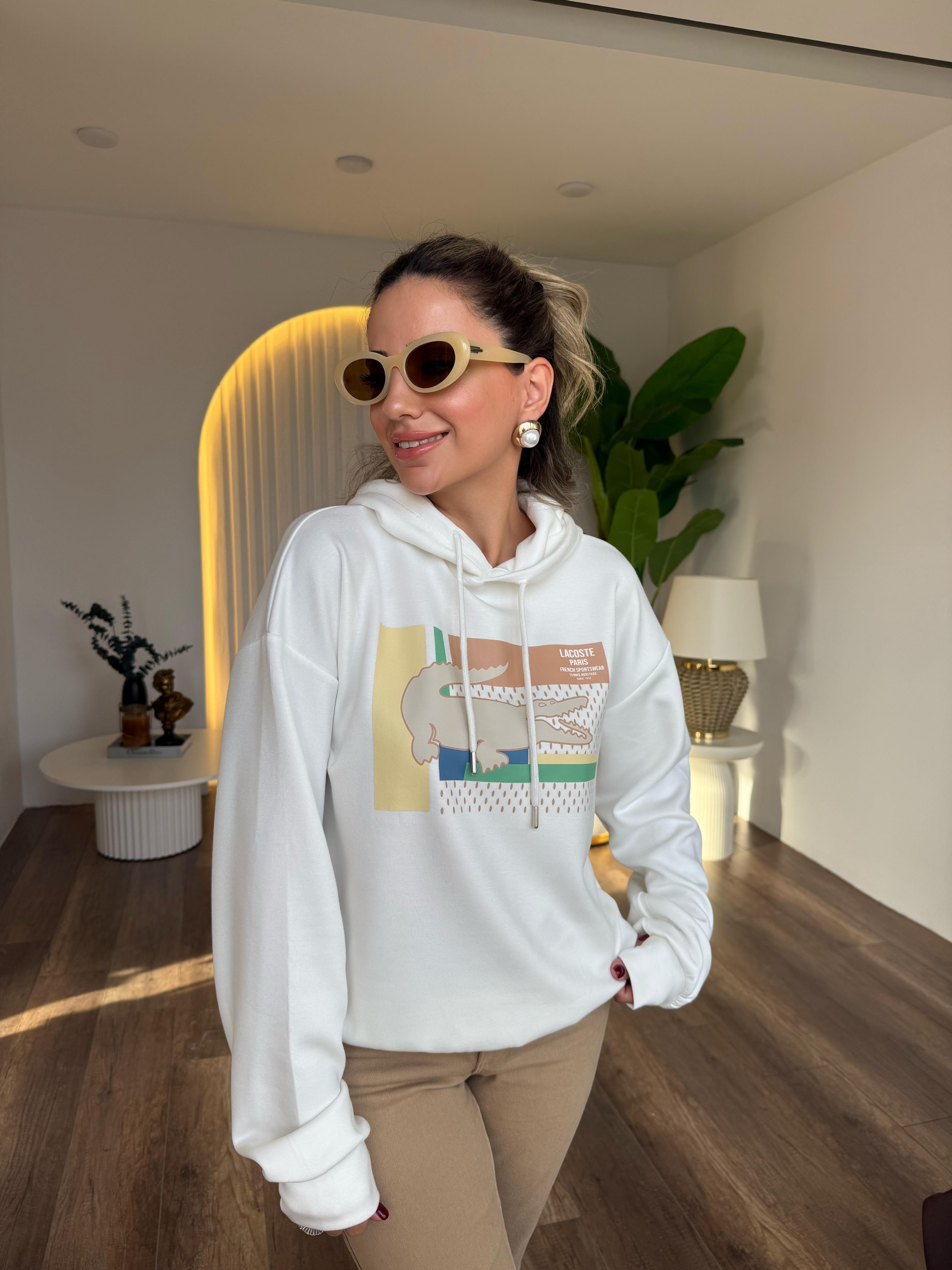 10786 Orj Marka Kapşonlu Sweatshirt