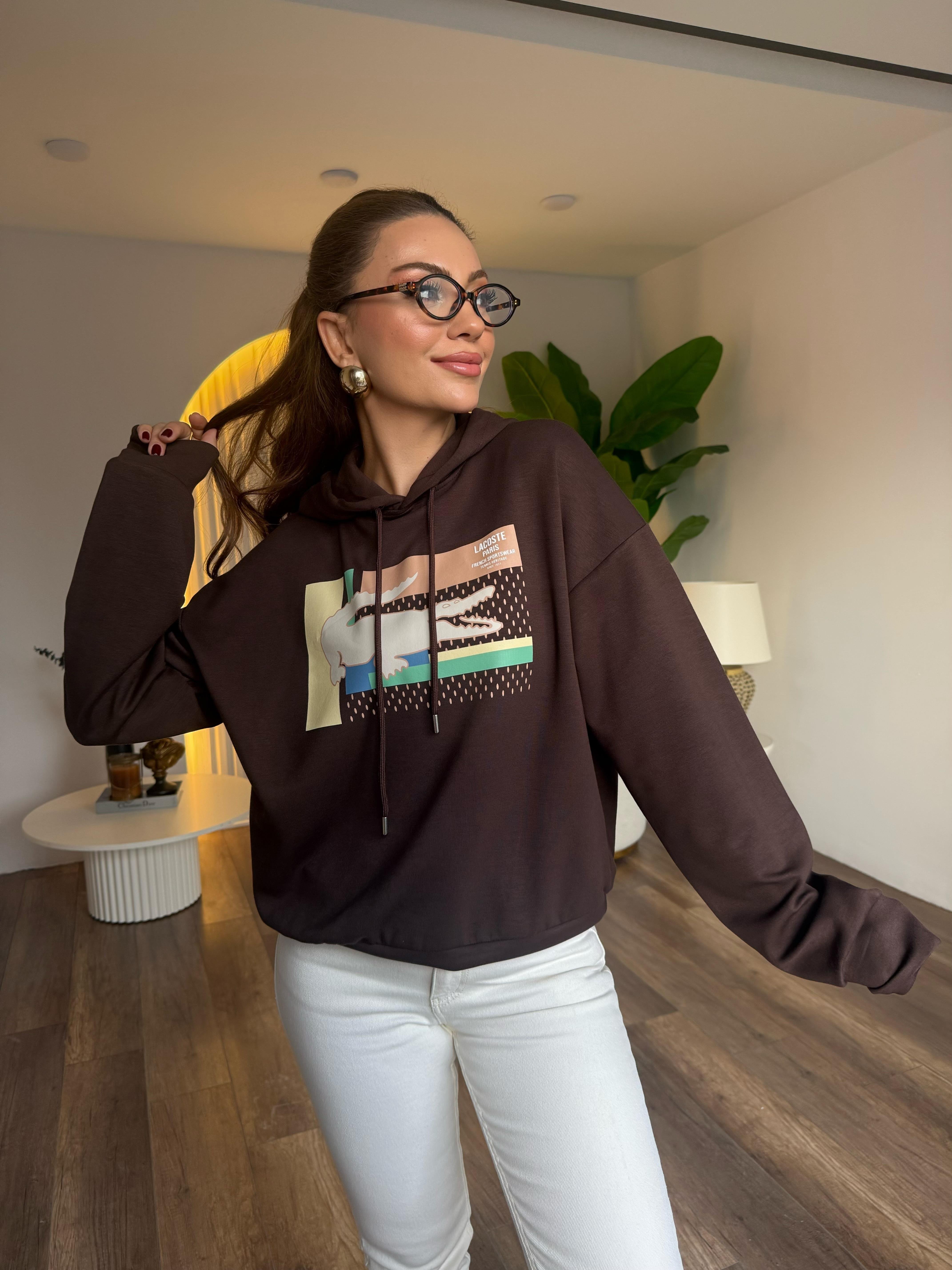 10786 Orj Marka Kapşonlu Sweatshirt
