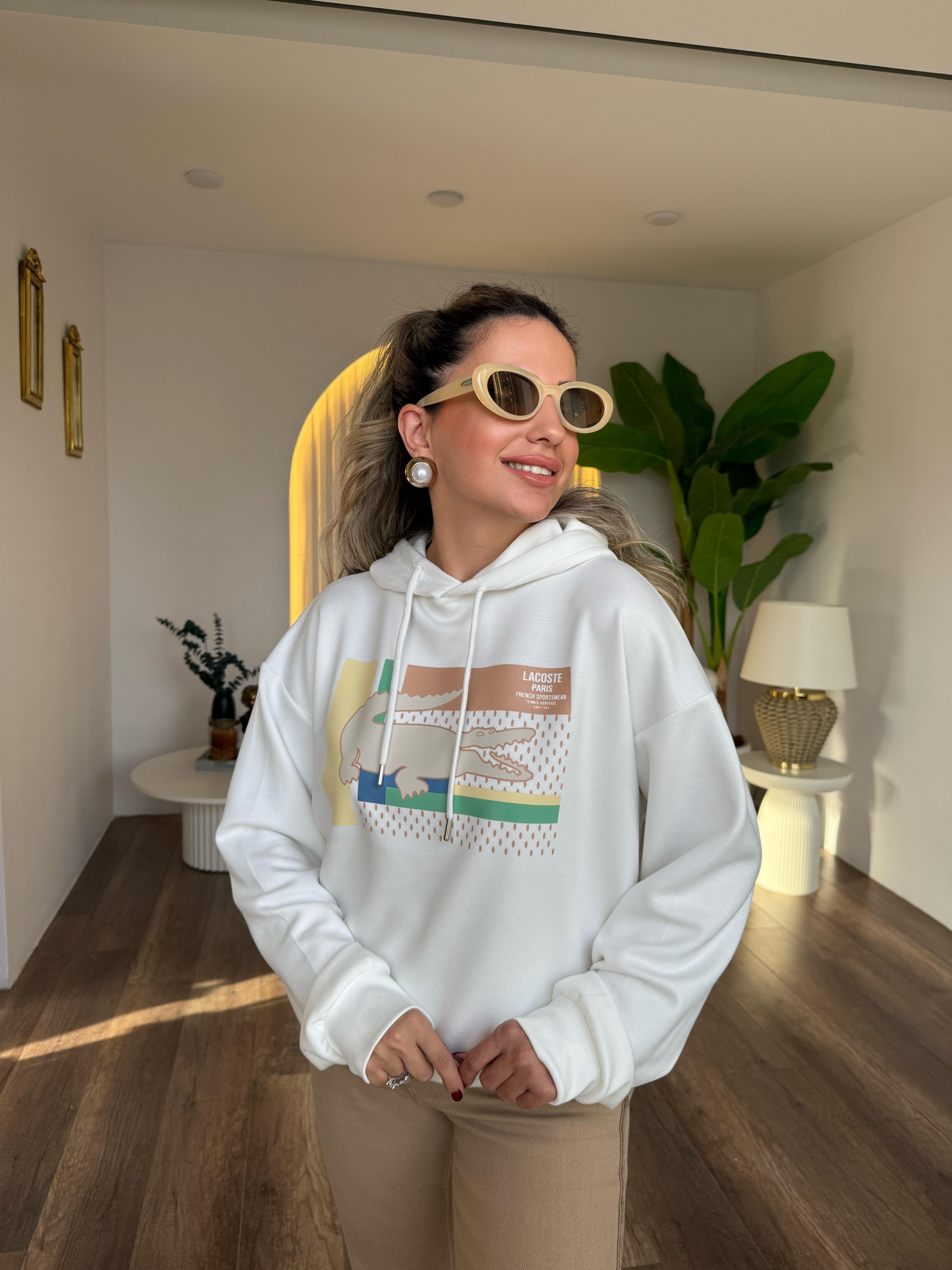 10786 Orj Marka Kapşonlu Sweatshirt
