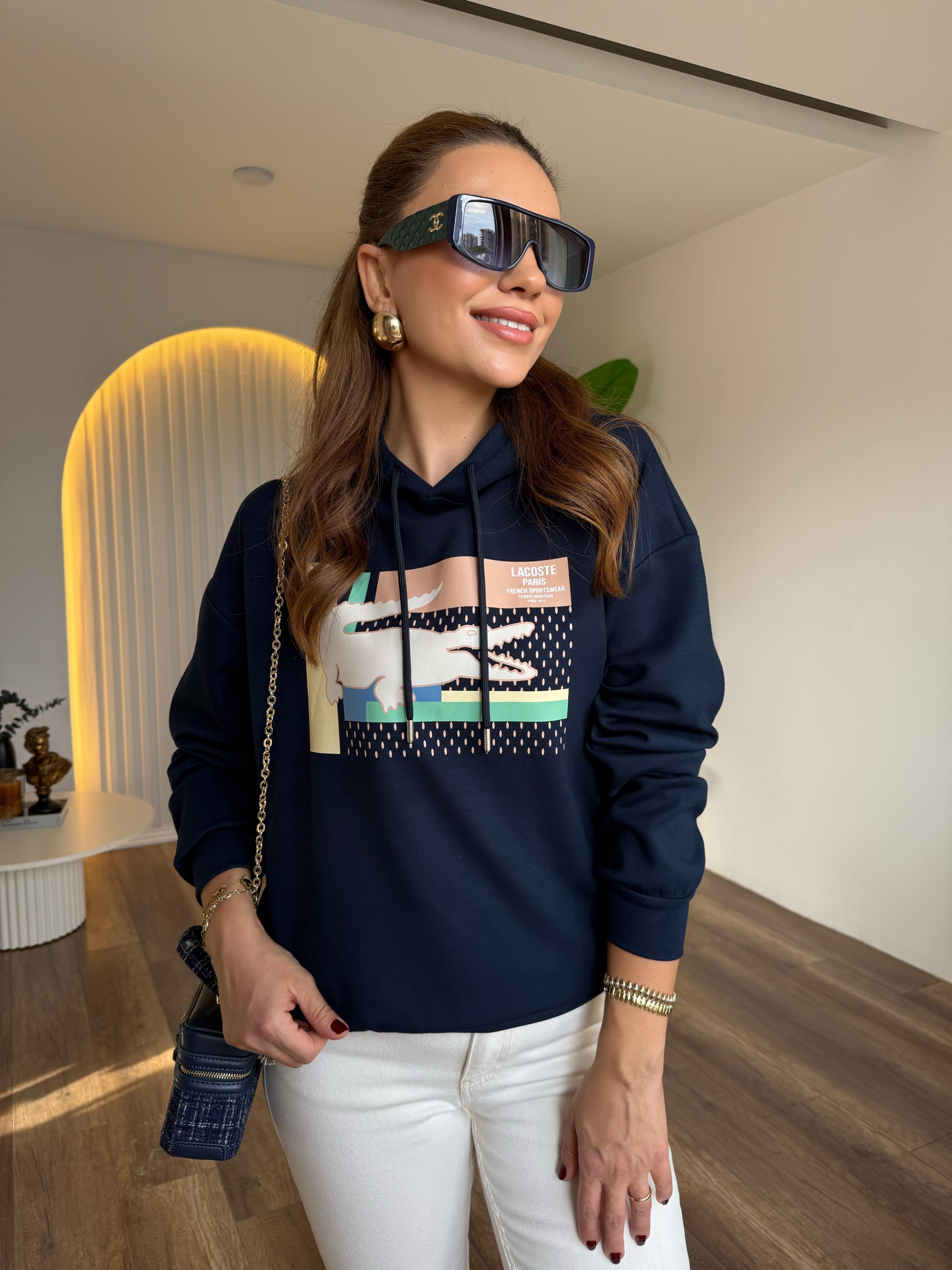 10786 Orj Marka Kapşonlu Sweatshirt