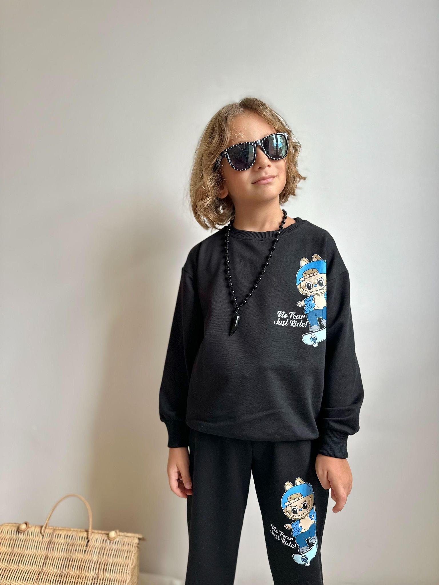 10809 Kids Lalu Baskılı Takım 3-4/9-10 Yaş