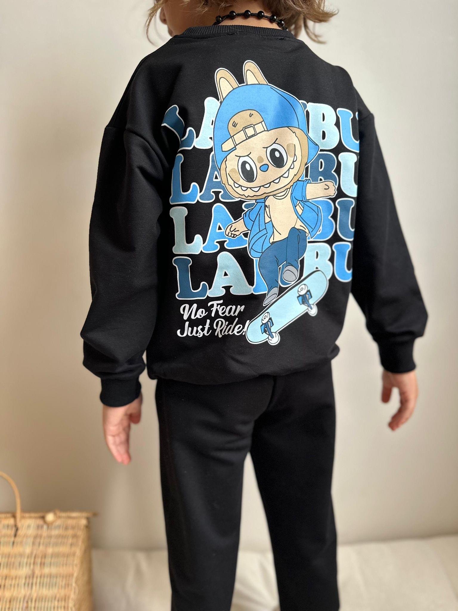 10809 Kids Lalu Baskılı Takım 3-4/9-10 Yaş