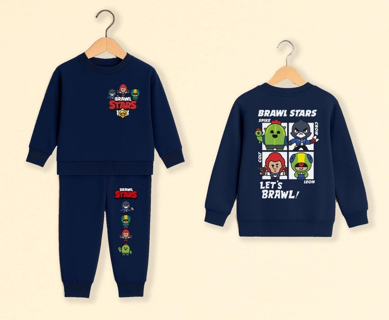 10871 Kids Brawl Stars Baskılı Takım 4-5/11-12 Yaş