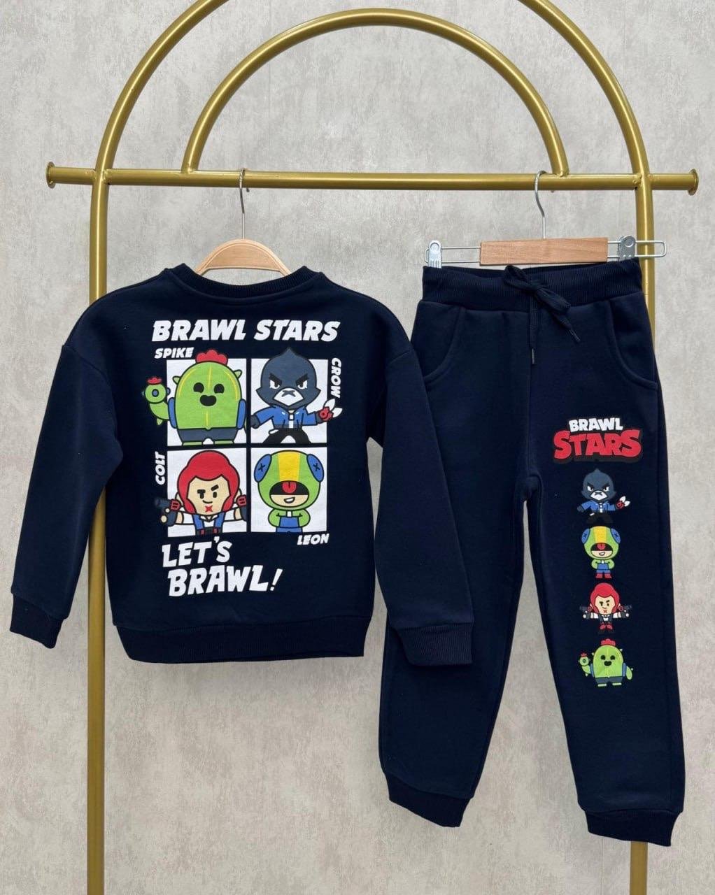 10871 Kids Brawl Stars Baskılı Takım 4-5/11-12 Yaş