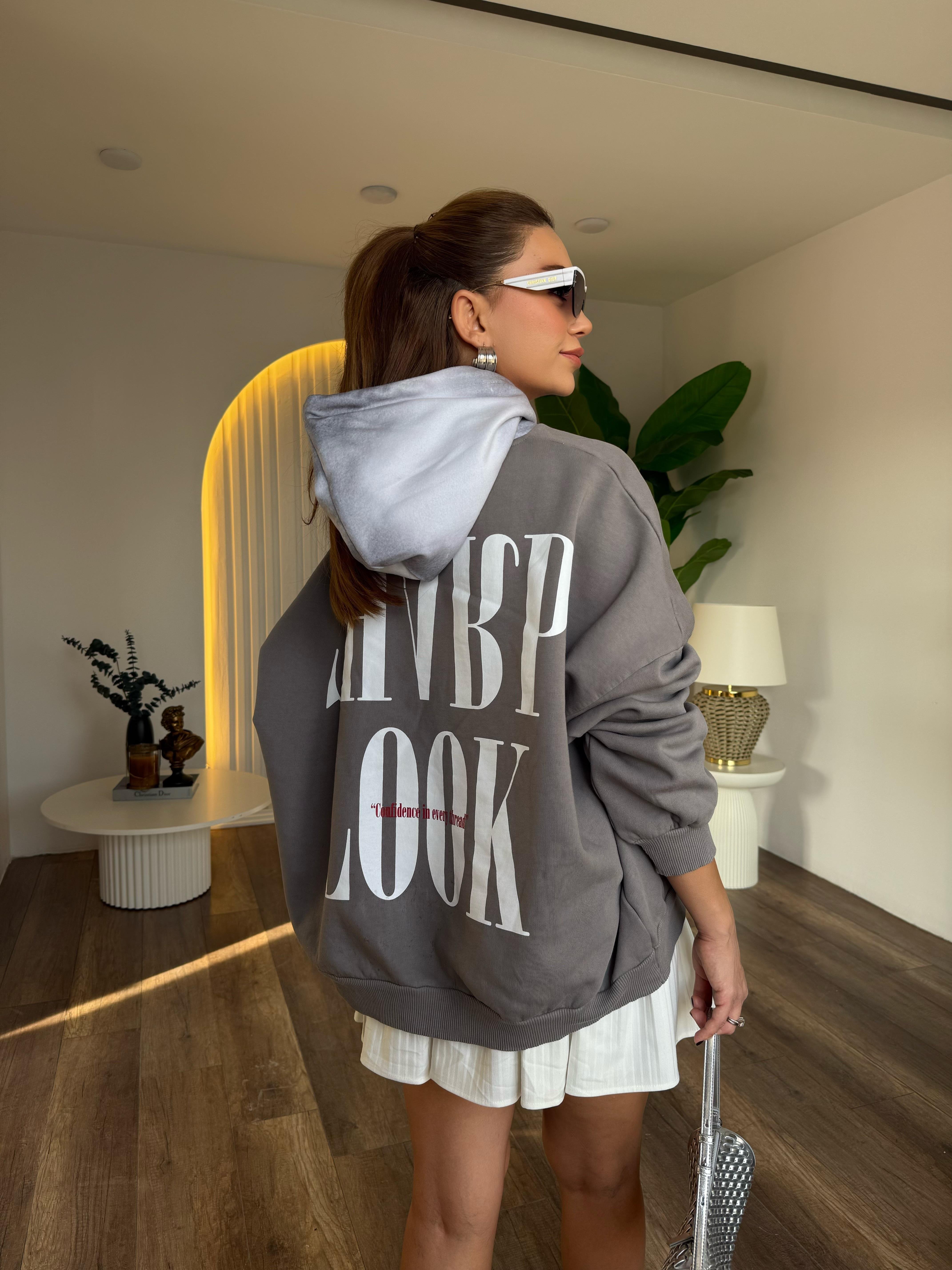 10895 Baskılı Sweatshirt