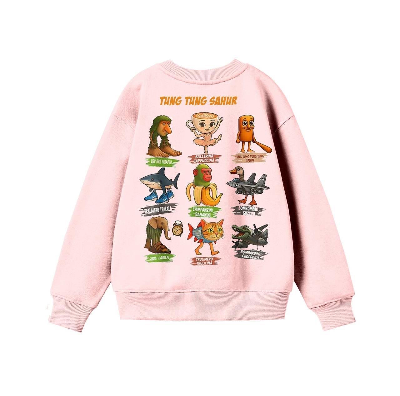 10922 Kids Capyb. Sweatshirt 5-6/13-14 Yaş