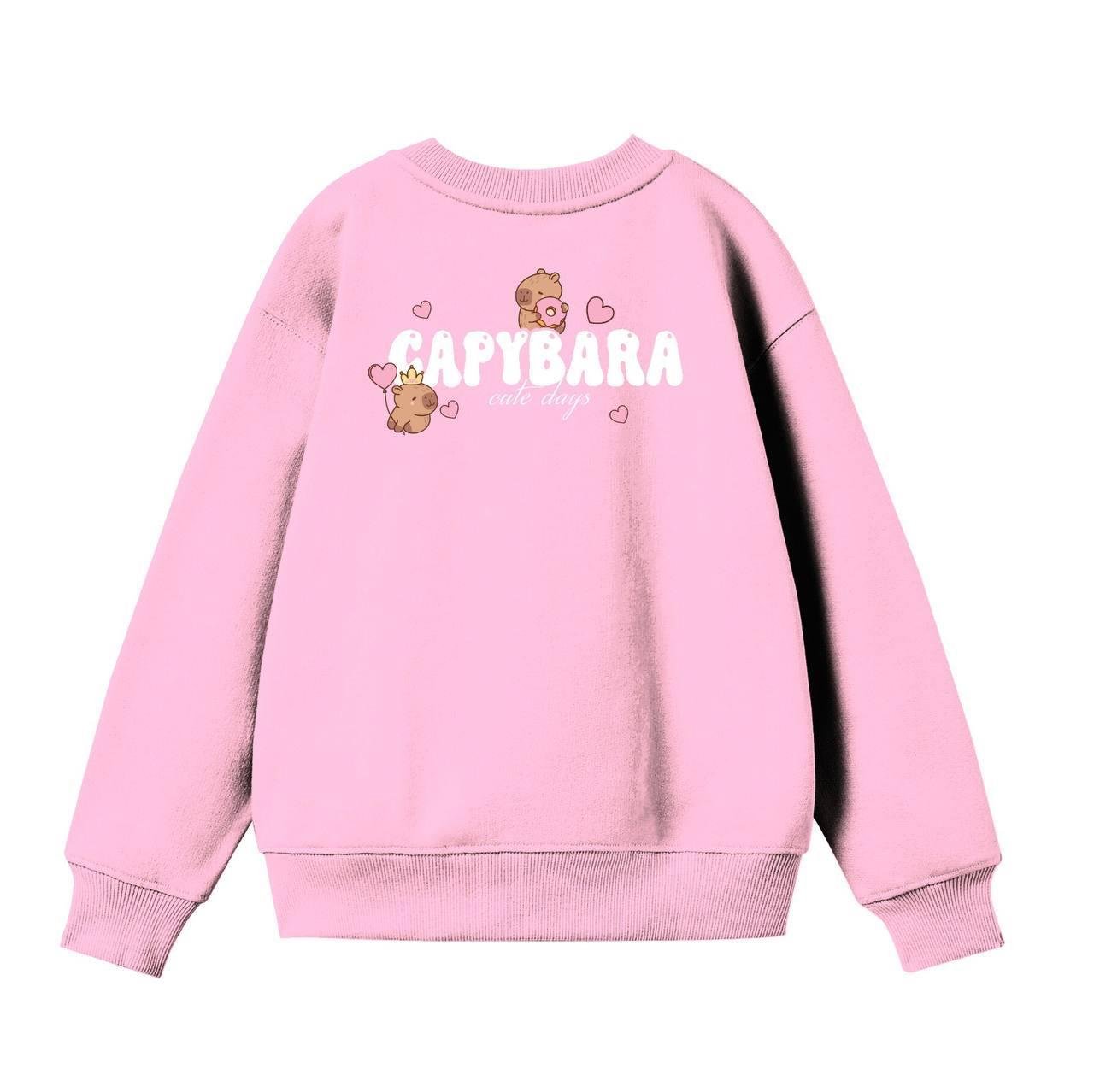 10922 Kids Capyb. Sweatshirt 5-6/13-14 Yaş