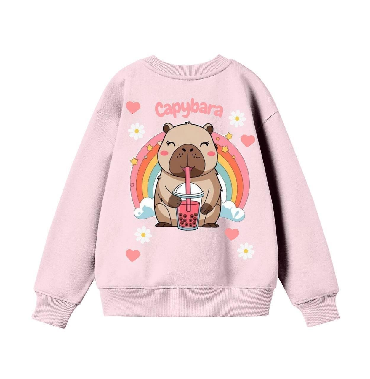 10922 Kids Capyb. Sweatshirt 5-6/13-14 Yaş