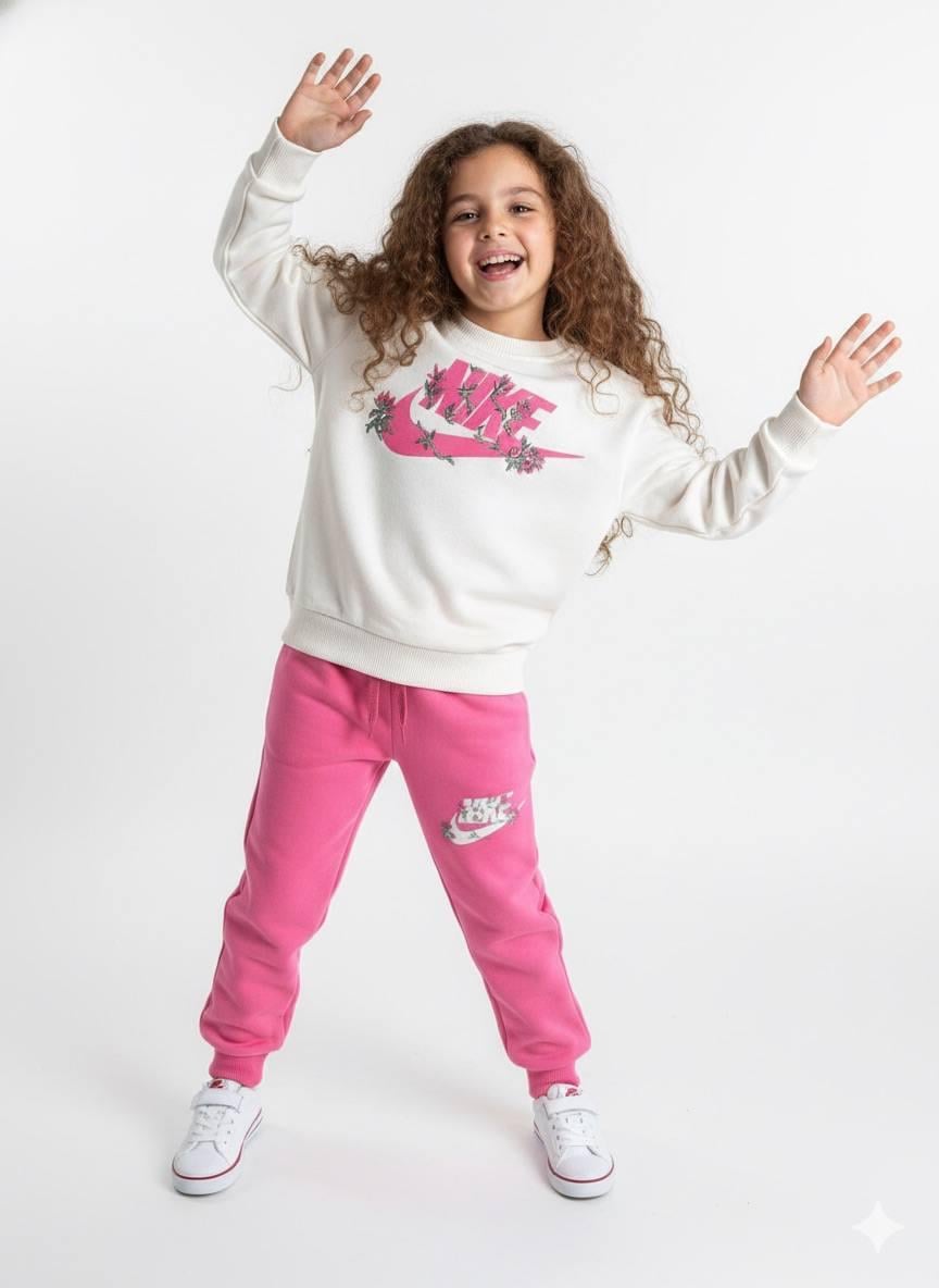 10930 Kids Nik.Çiçekli Takım 2-3/7-8 Yaş