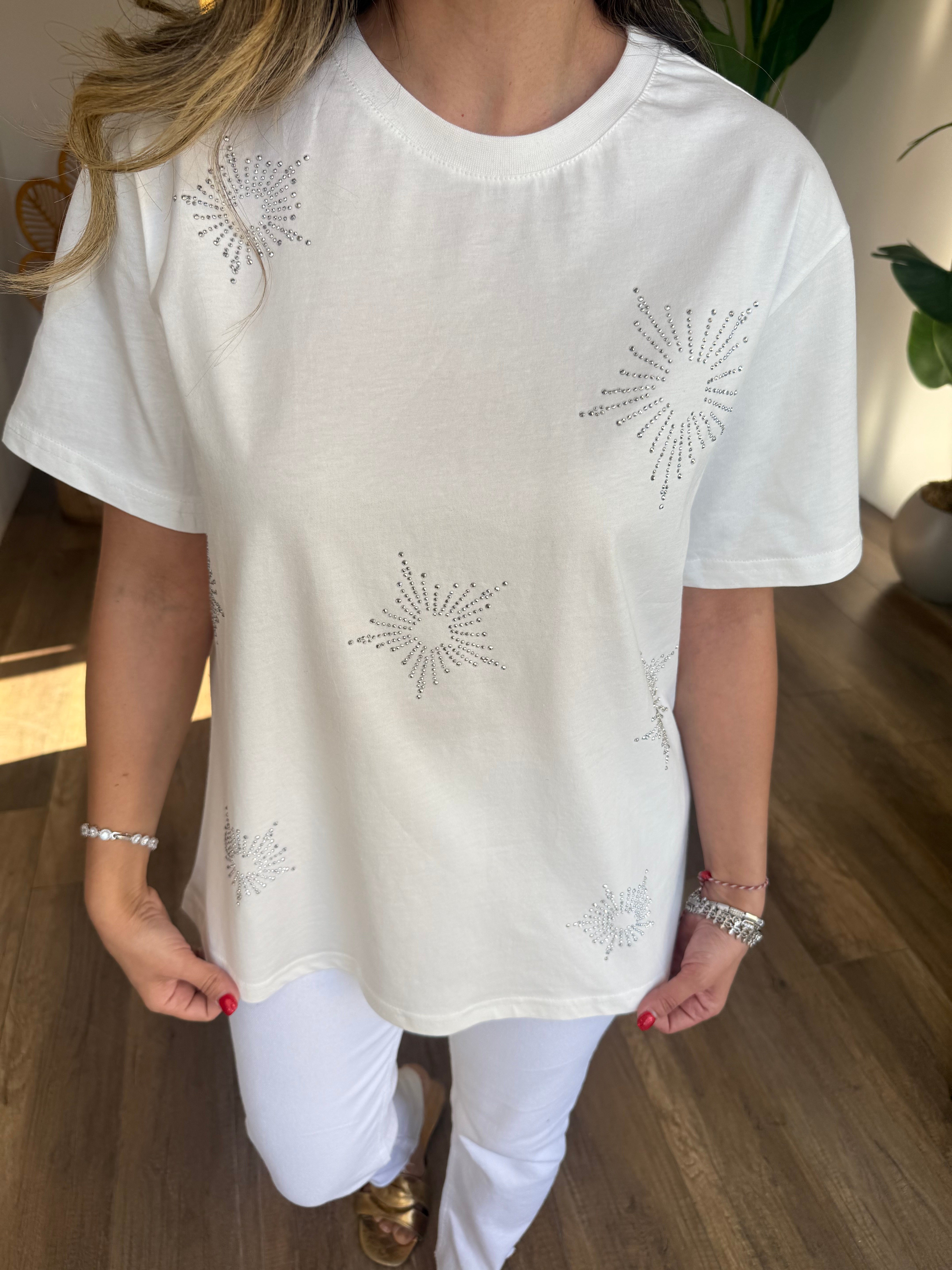 11292 Yıldız Taşlı Orj Tshirt