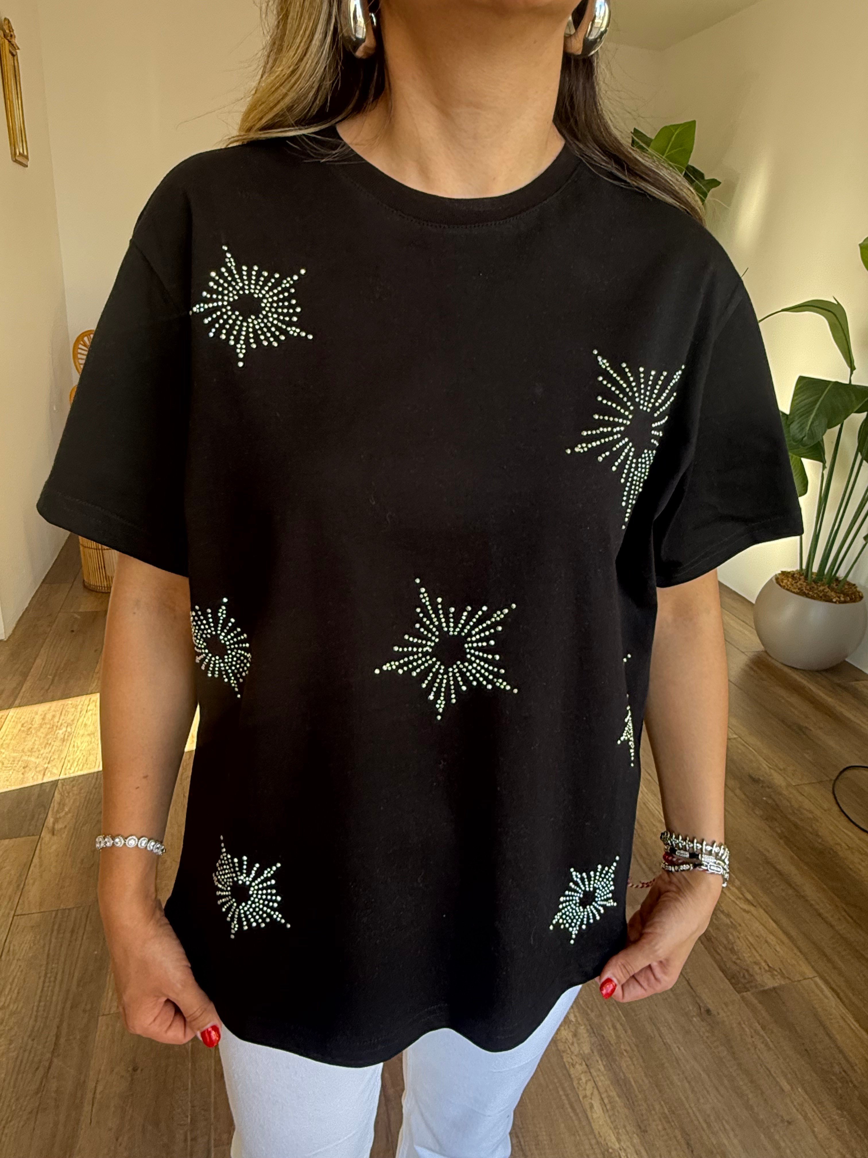 11292 Yıldız Taşlı Orj Tshirt