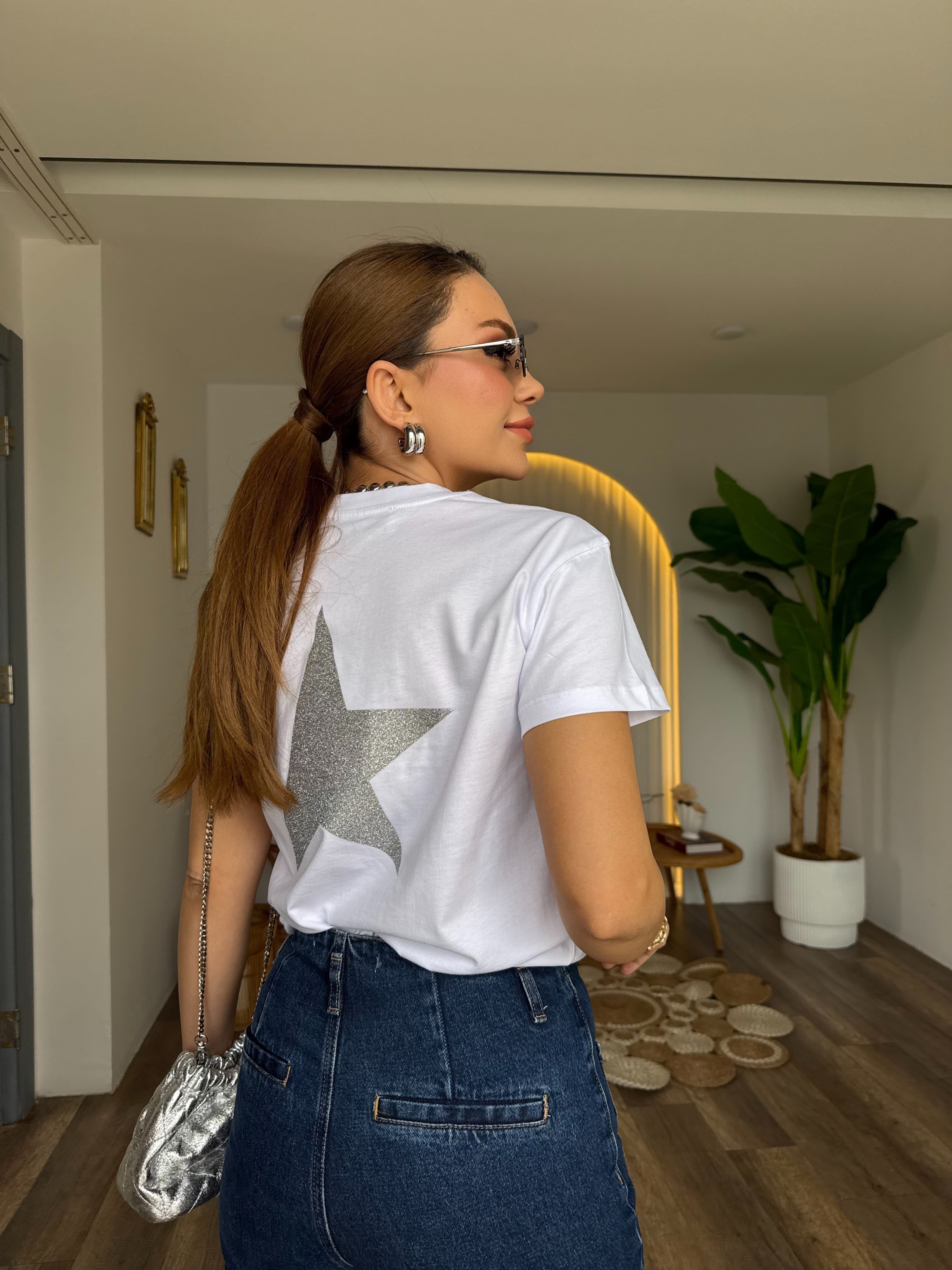 11708 Star Simli Orj Tshirt