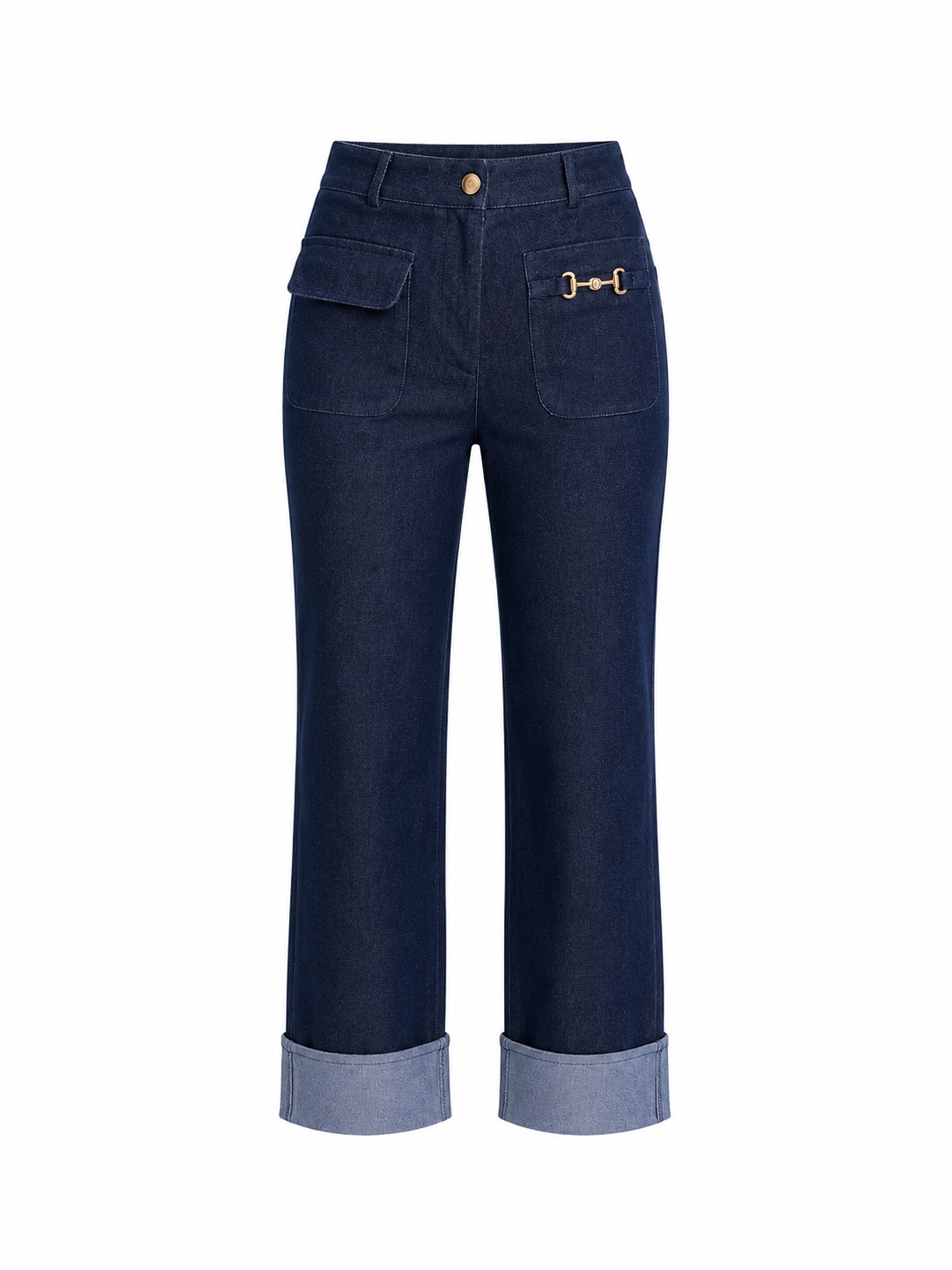 12097 Gold Aksesuar Detaylı PAntolon