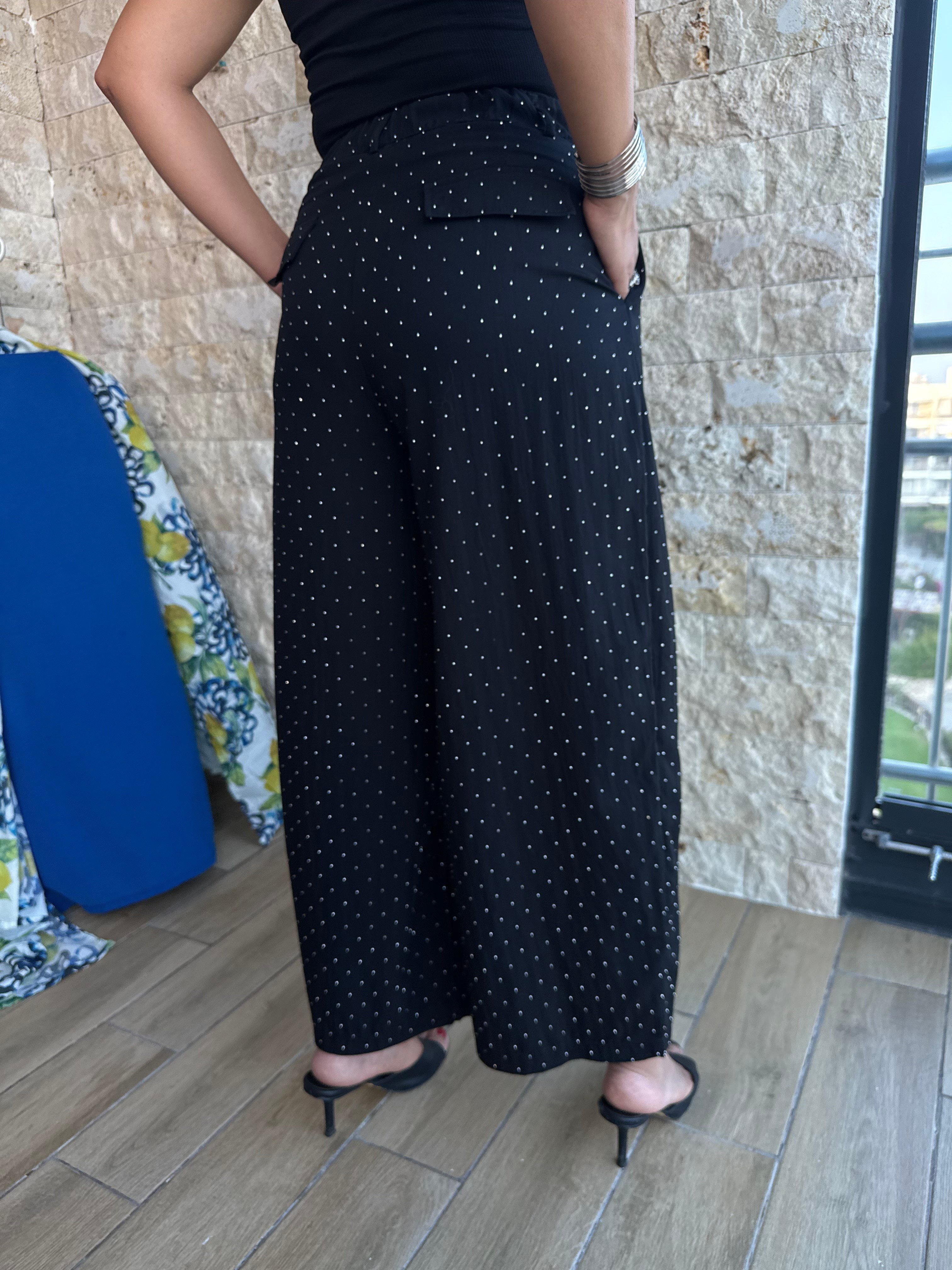 12103 Taşlı Pantolon