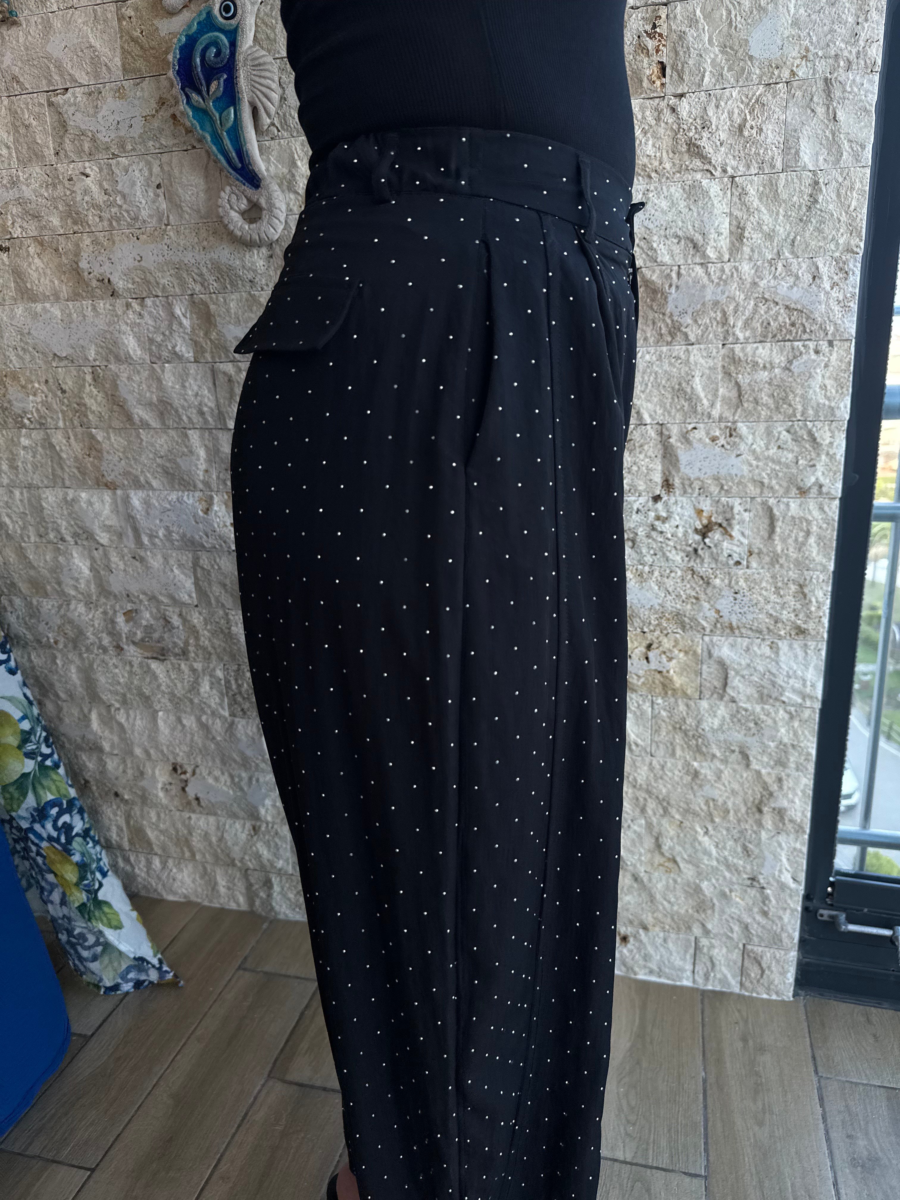 12103 Taşlı Pantolon
