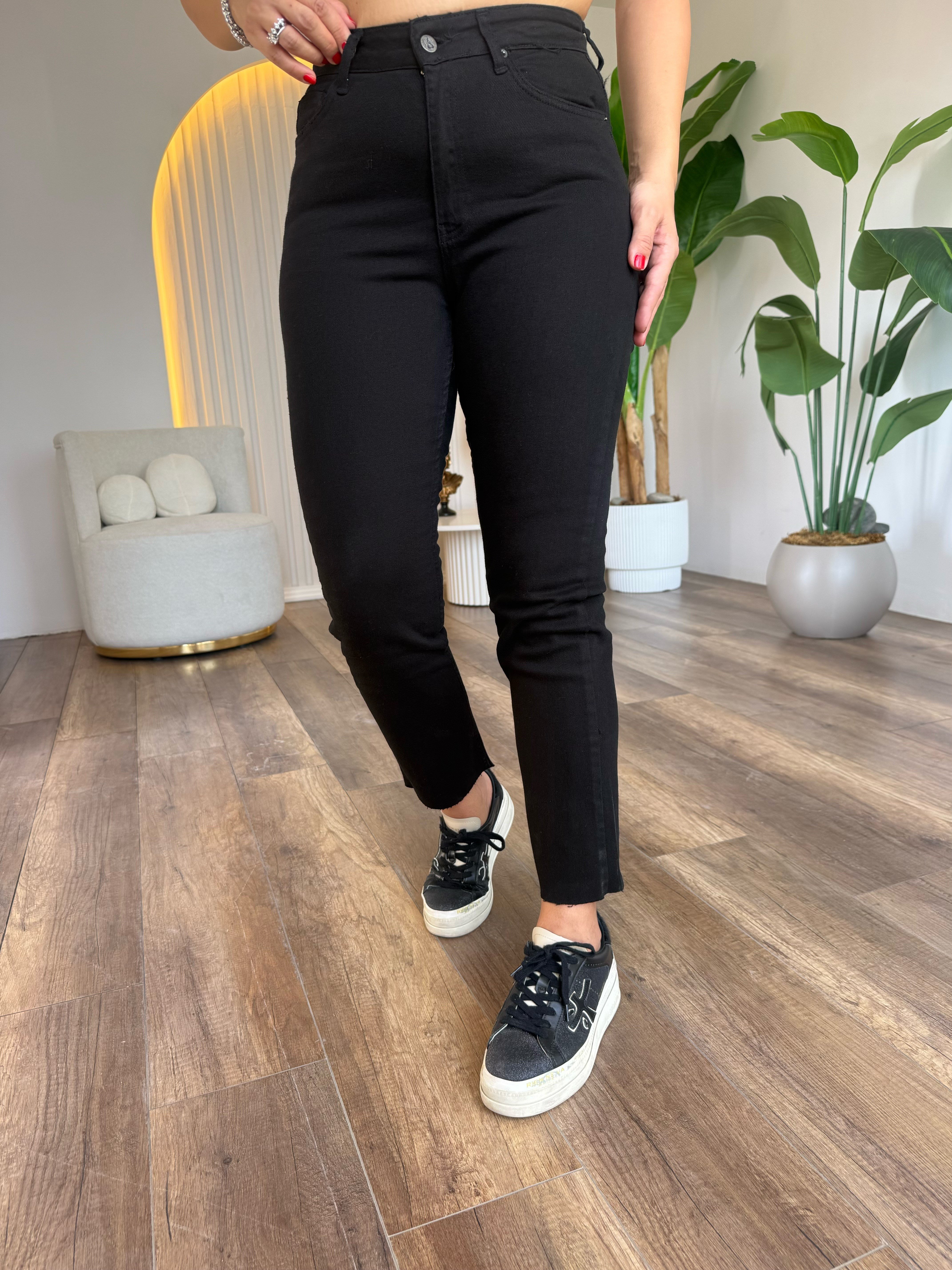 12121 Dikişsiz Paça Mom Fit Pantolon