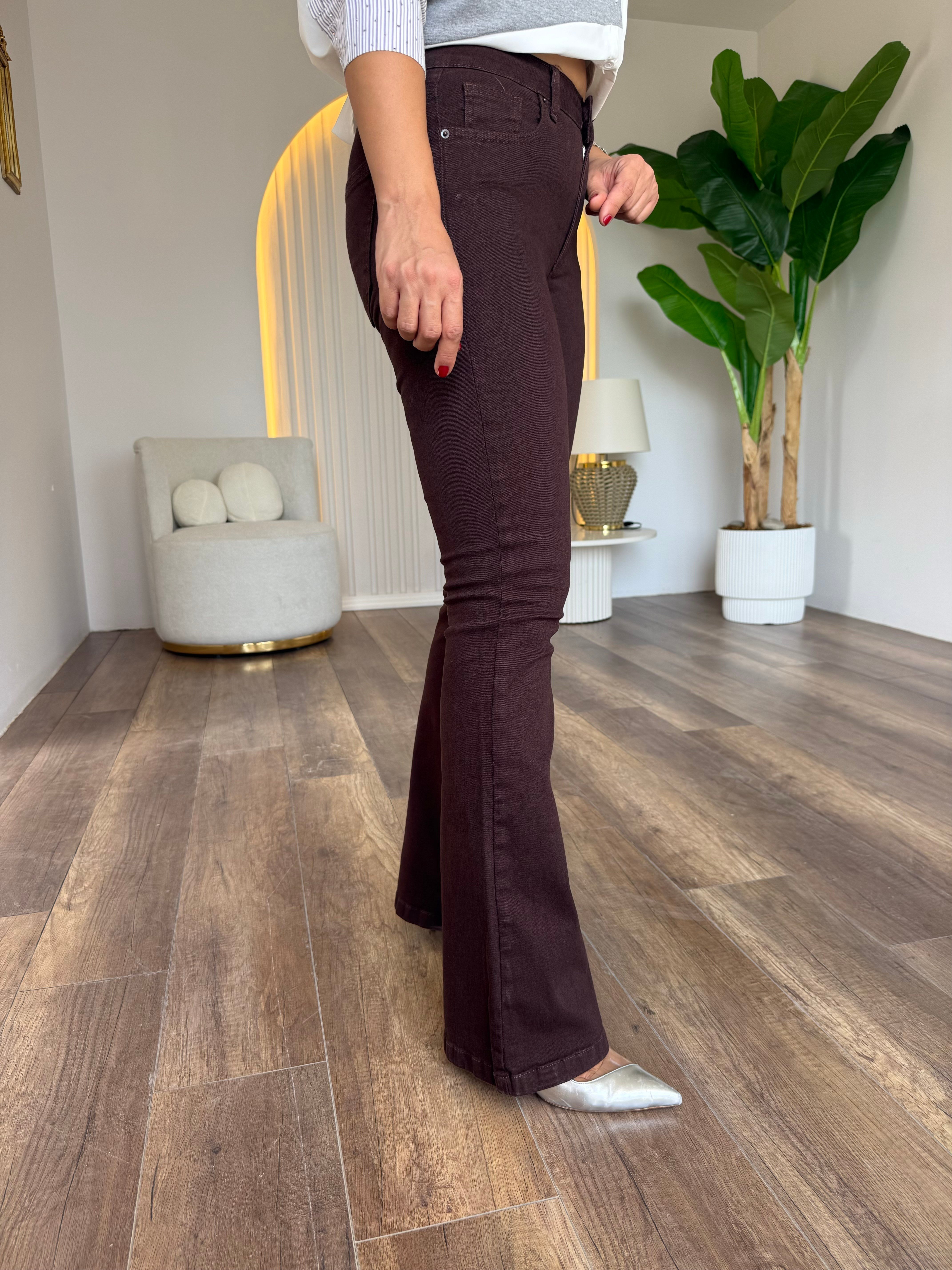 12226 İspanyol Skinny Kot Pantolon