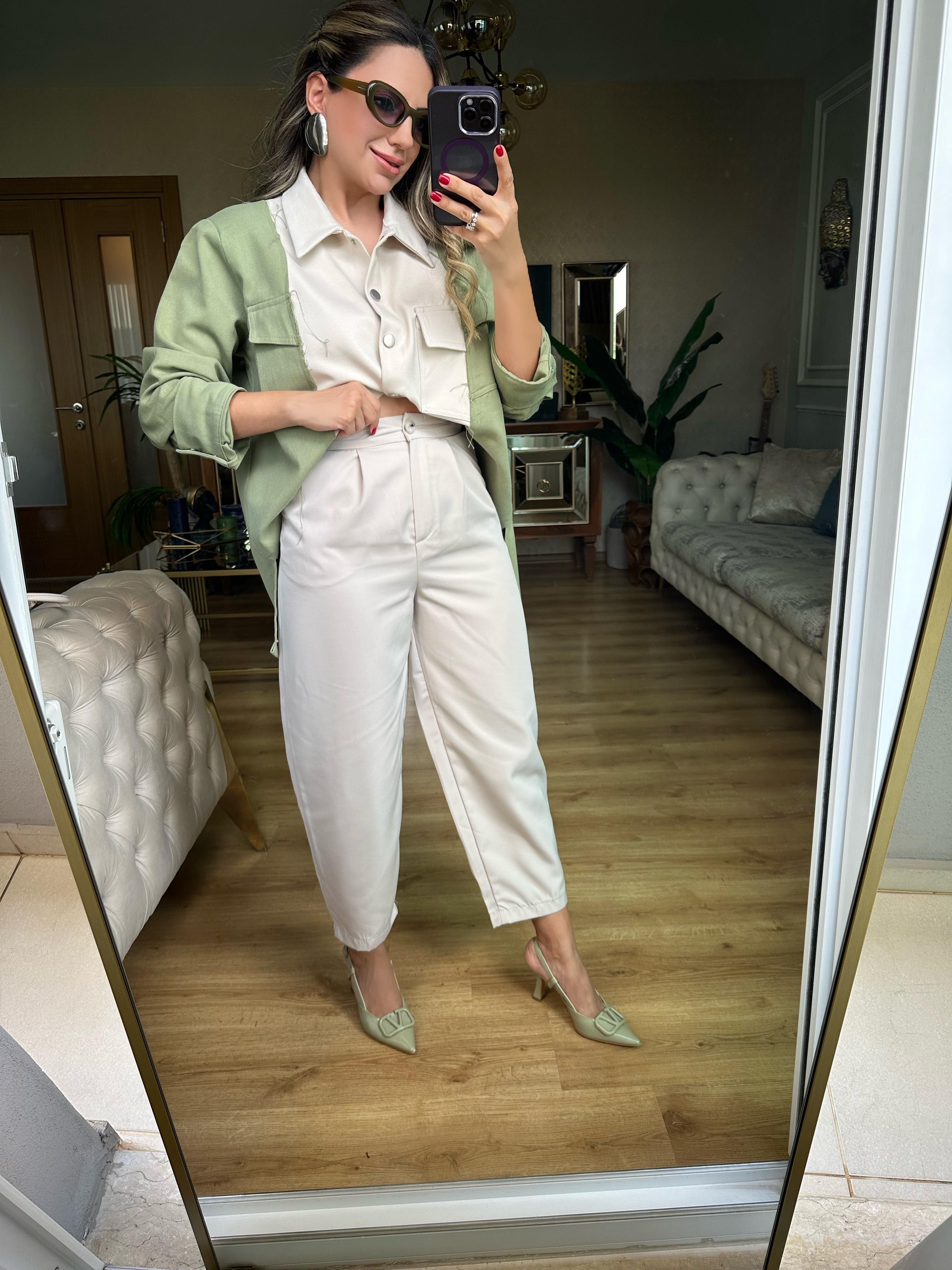 8500 Taş Havuç Pantolon