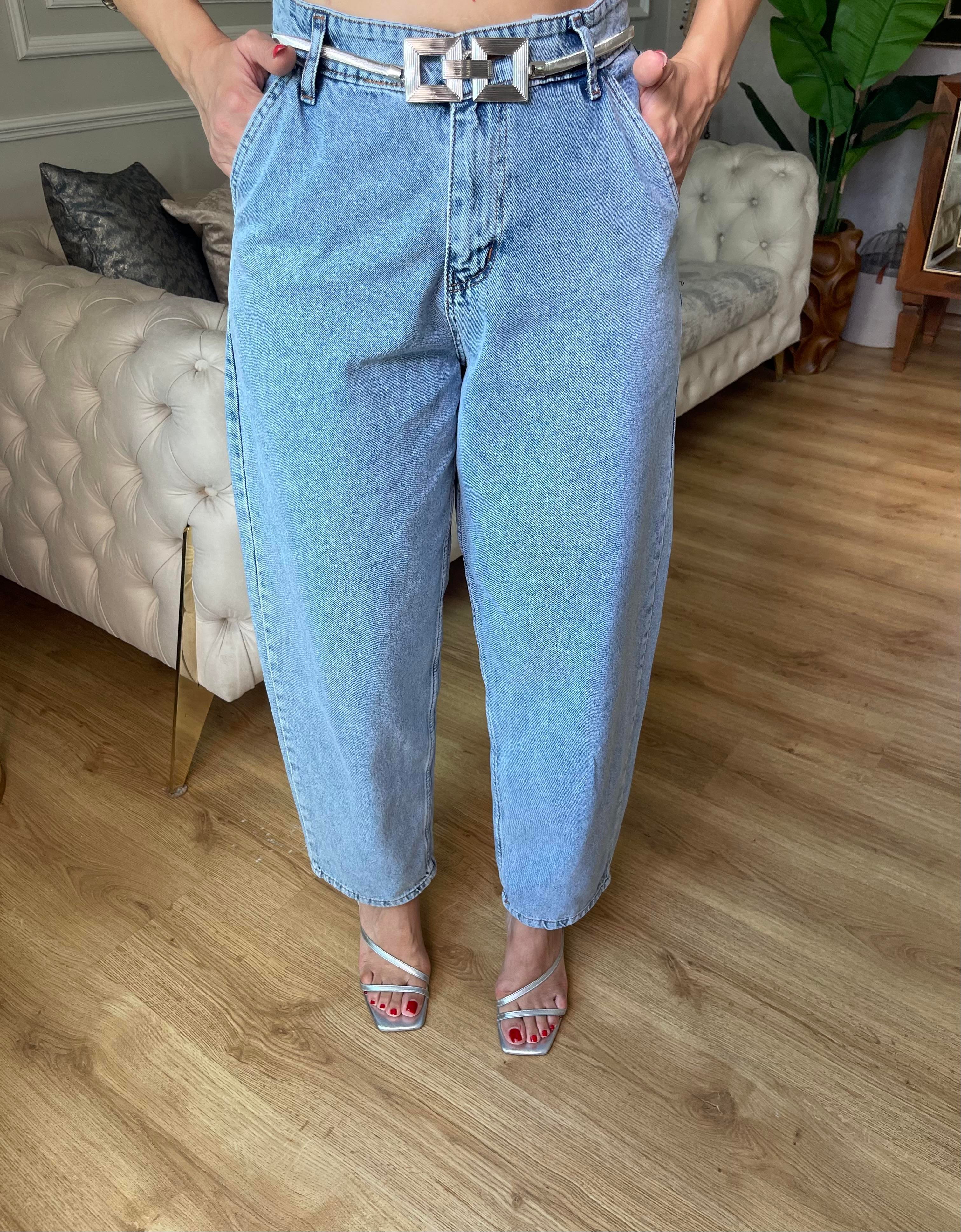 8503 Yan Cep Baggy Jeans