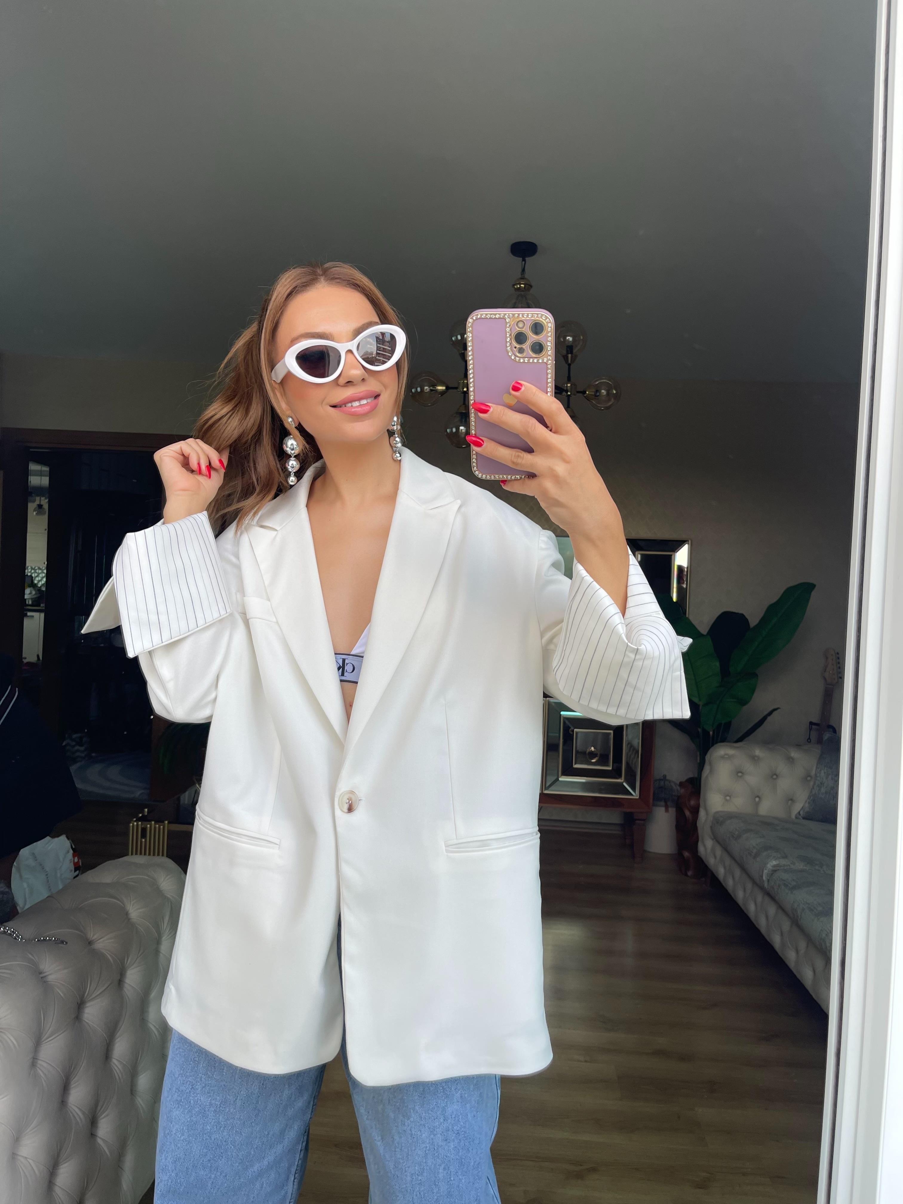 8506 Oversize Blazer Ceket