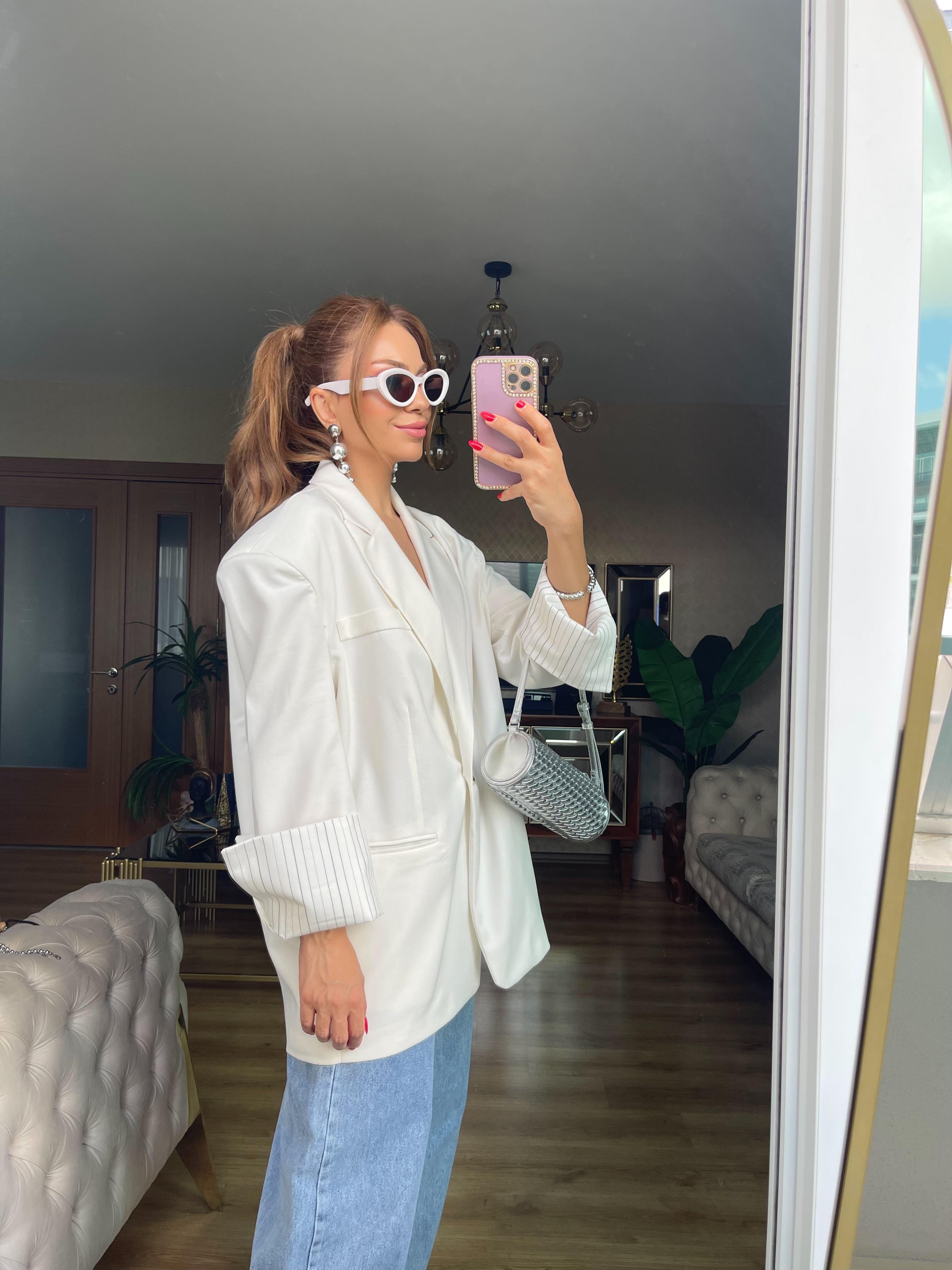 8506 Oversize Blazer Ceket