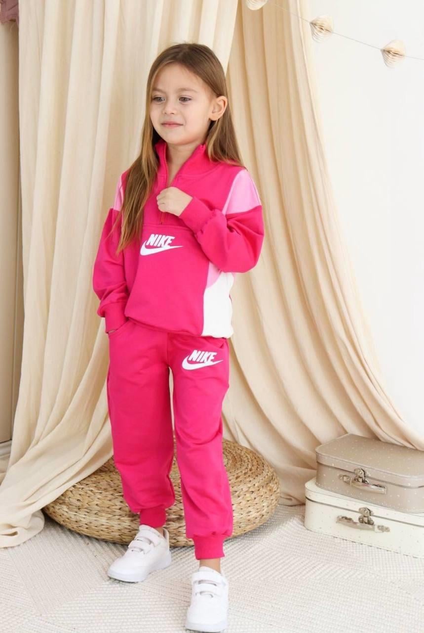 8581 Kids Fermuarlı Pembe Kız Takım 4-5/13-14 yaş