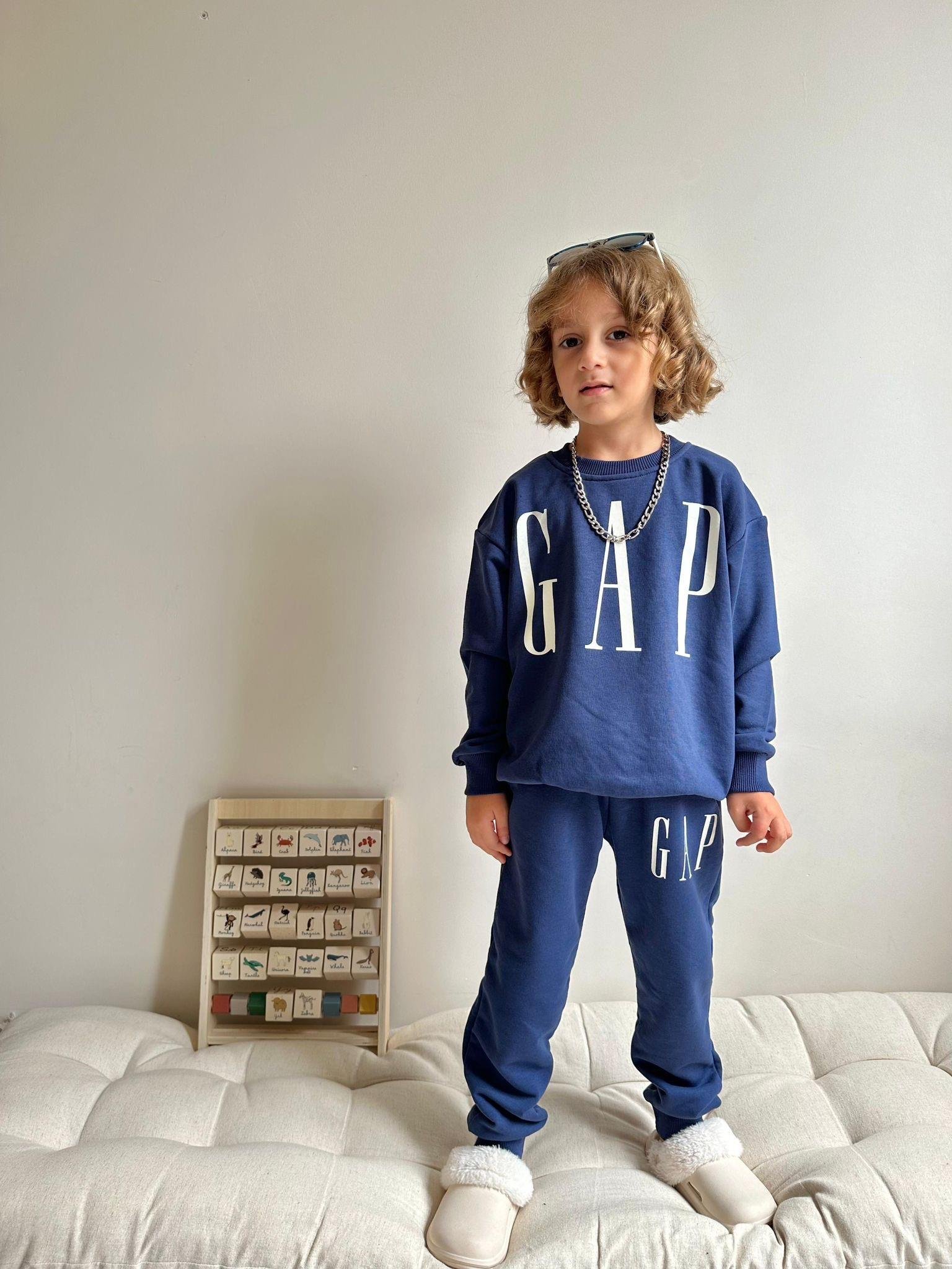 8610 Kids Lacivert Gap Takım 3-4/9-10 yaş