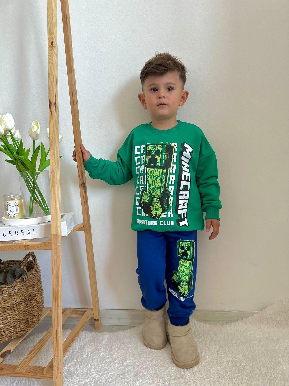 8617 Kids Karakterli Takım 3-4/ 9-10 yaş