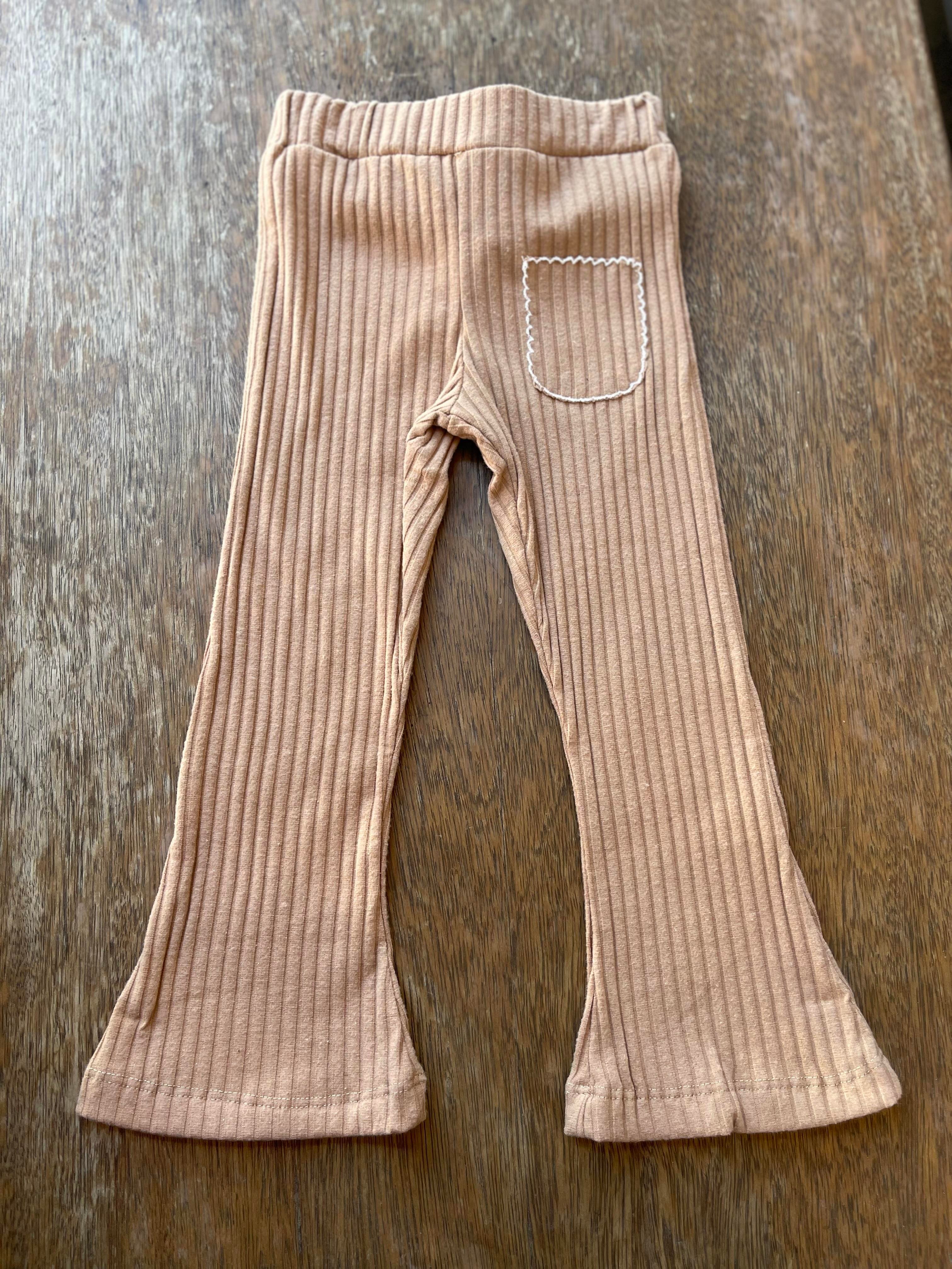 8636 Kids Fitilli İspanyol Tayt 4-9 yaş