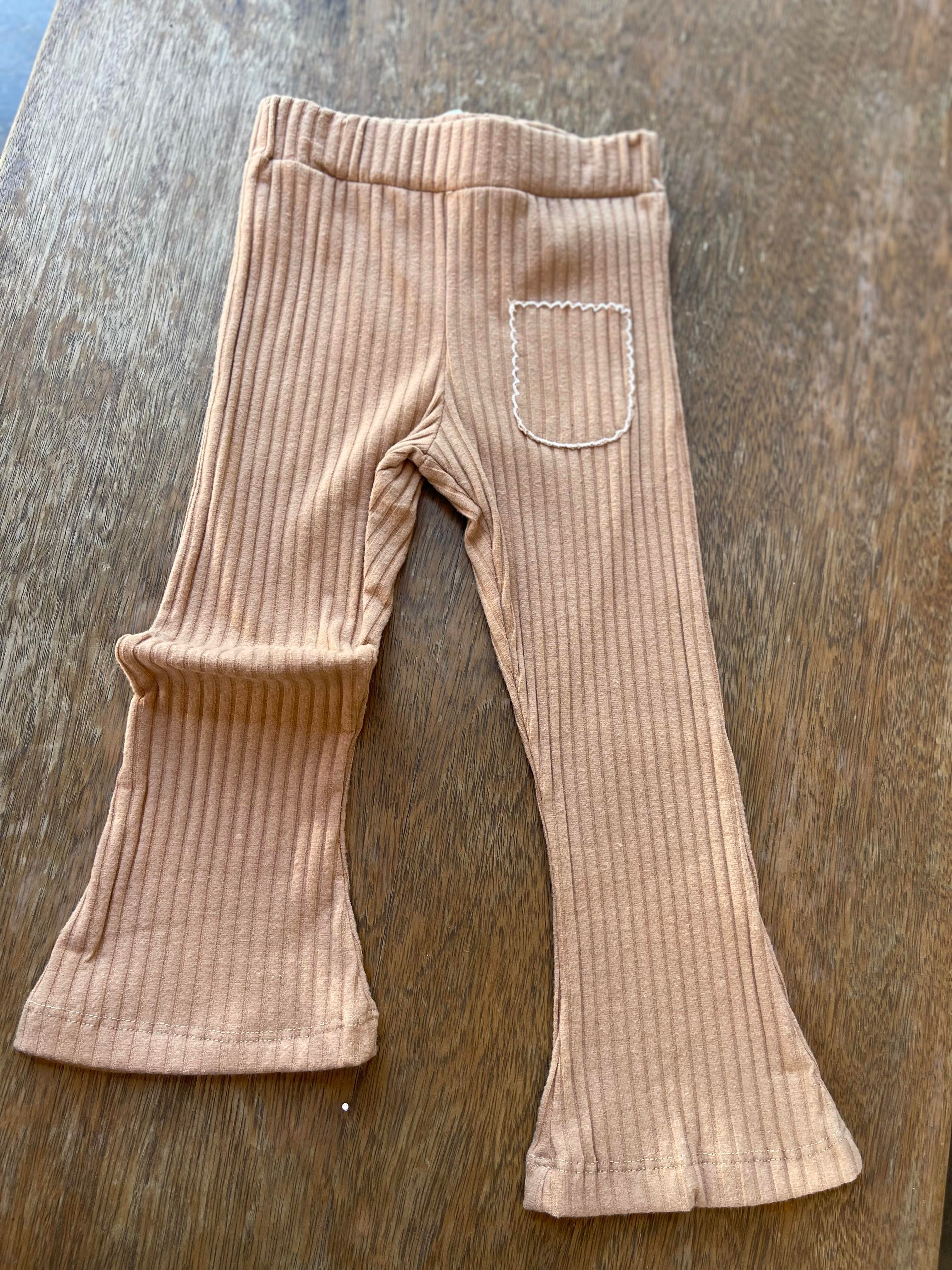 8636 Kids Fitilli İspanyol Tayt 4-9 yaş