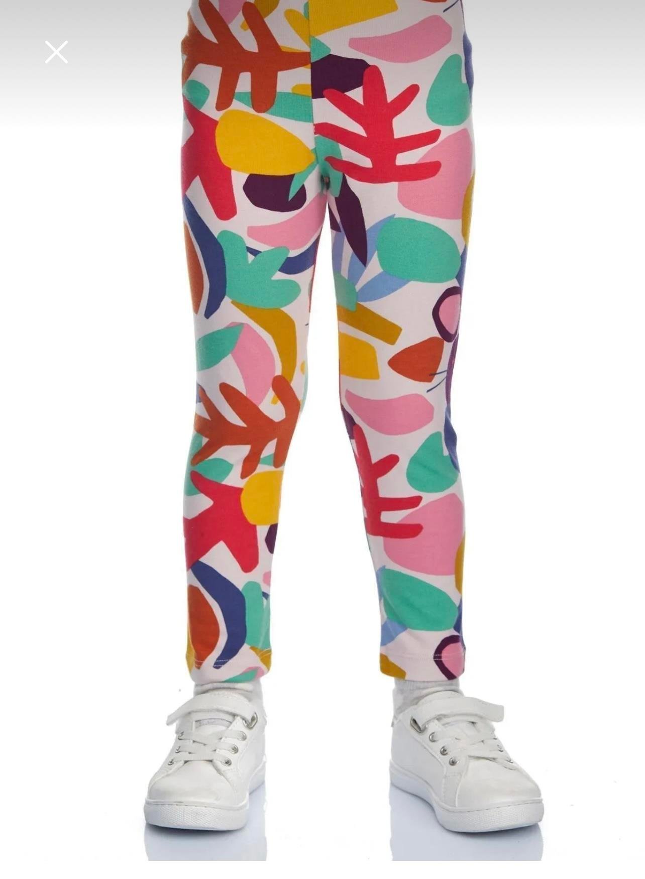 8662 Kids Desenli Tayt 1-12 yaş