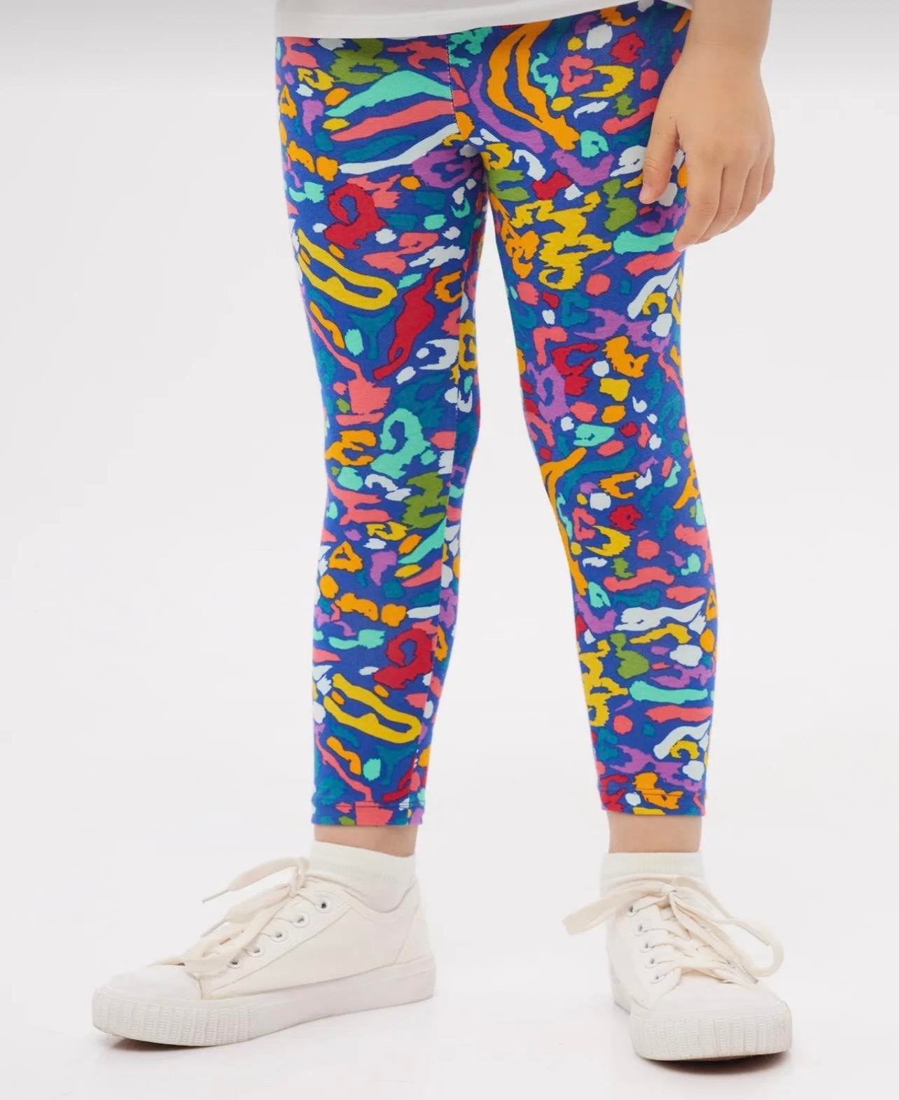 8662 Kids Desenli Tayt 1-12 yaş