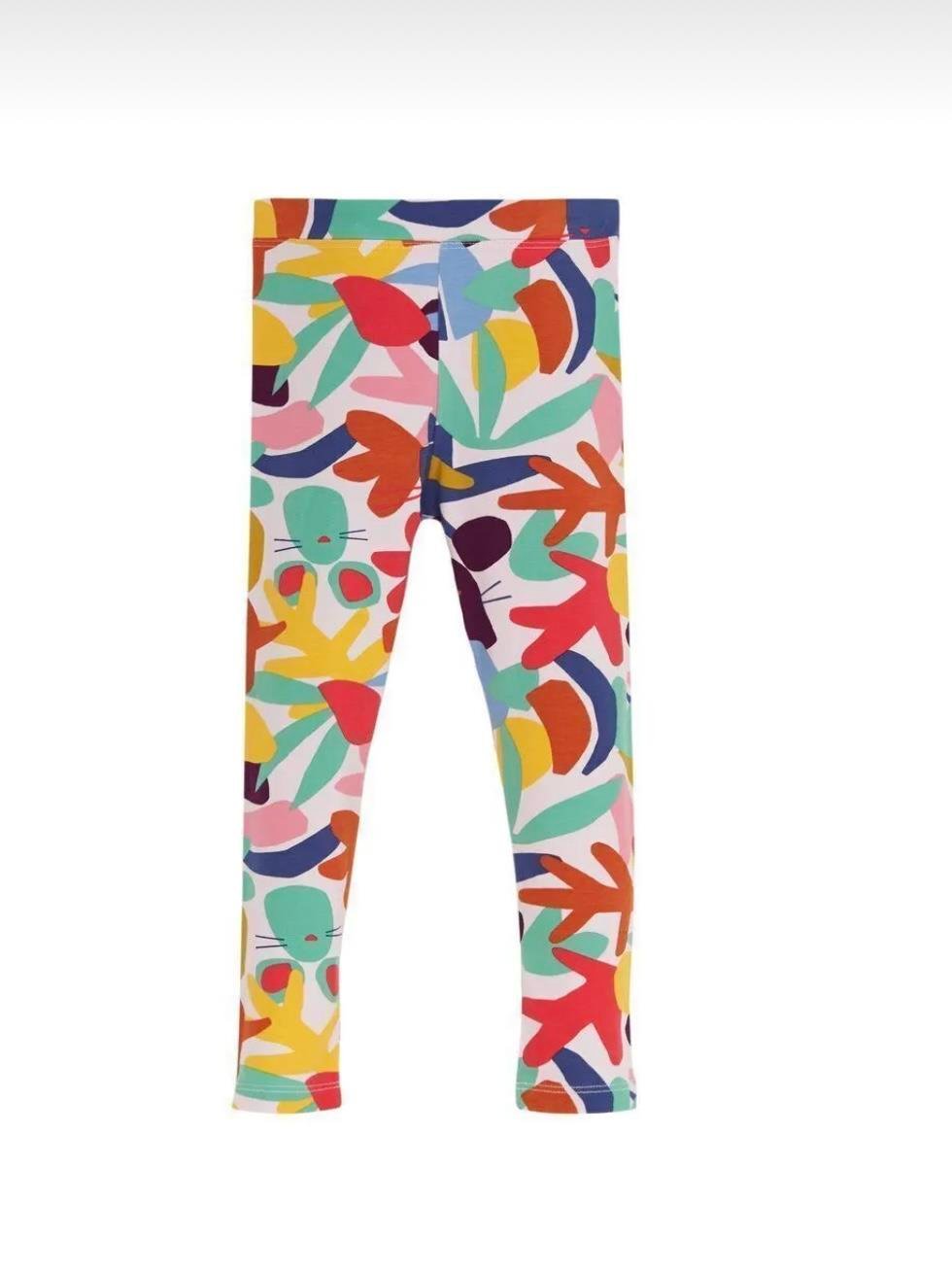 8662 Kids Desenli Tayt 1-12 yaş