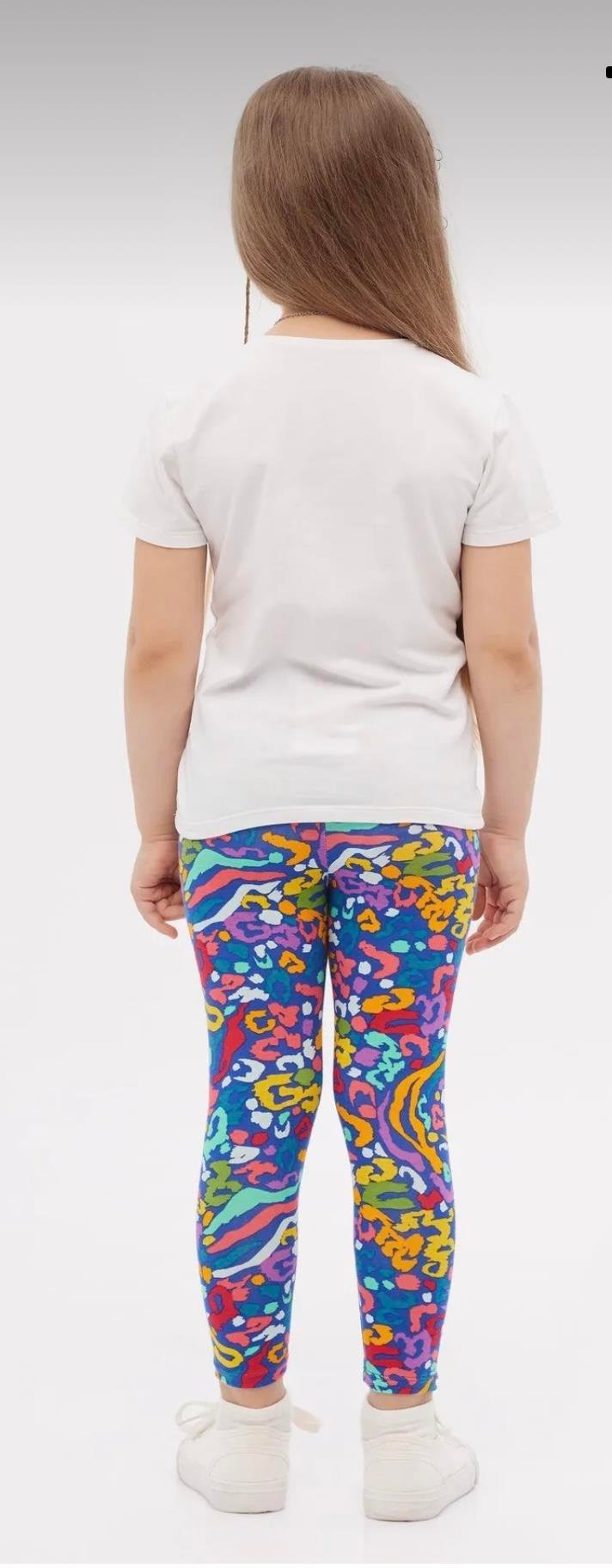 8662 Kids Desenli Tayt 1-12 yaş