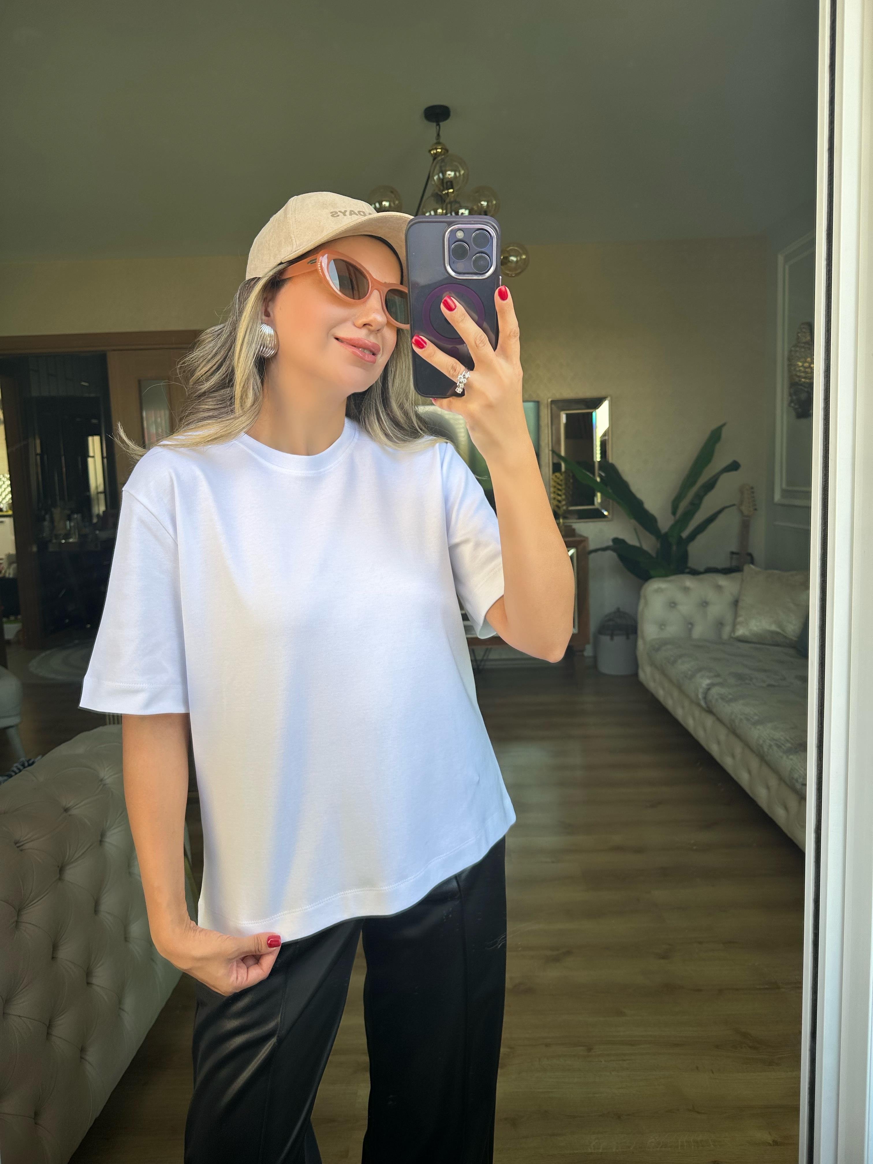 8697 Yarım Kol Cos Tshirt