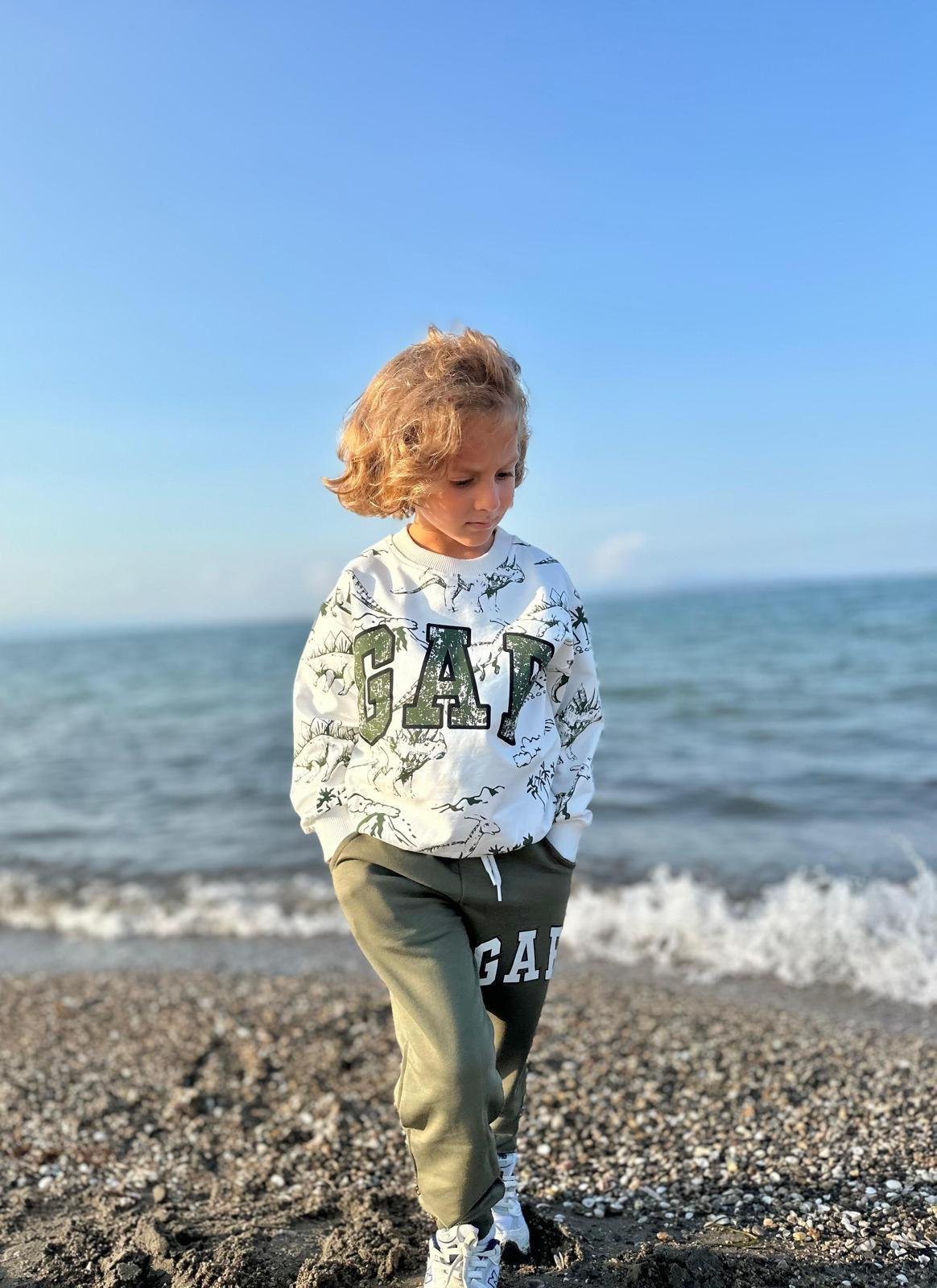 8778 Kids Gap Dinazor Eşofman Takım 3-4/9-10 Yaş