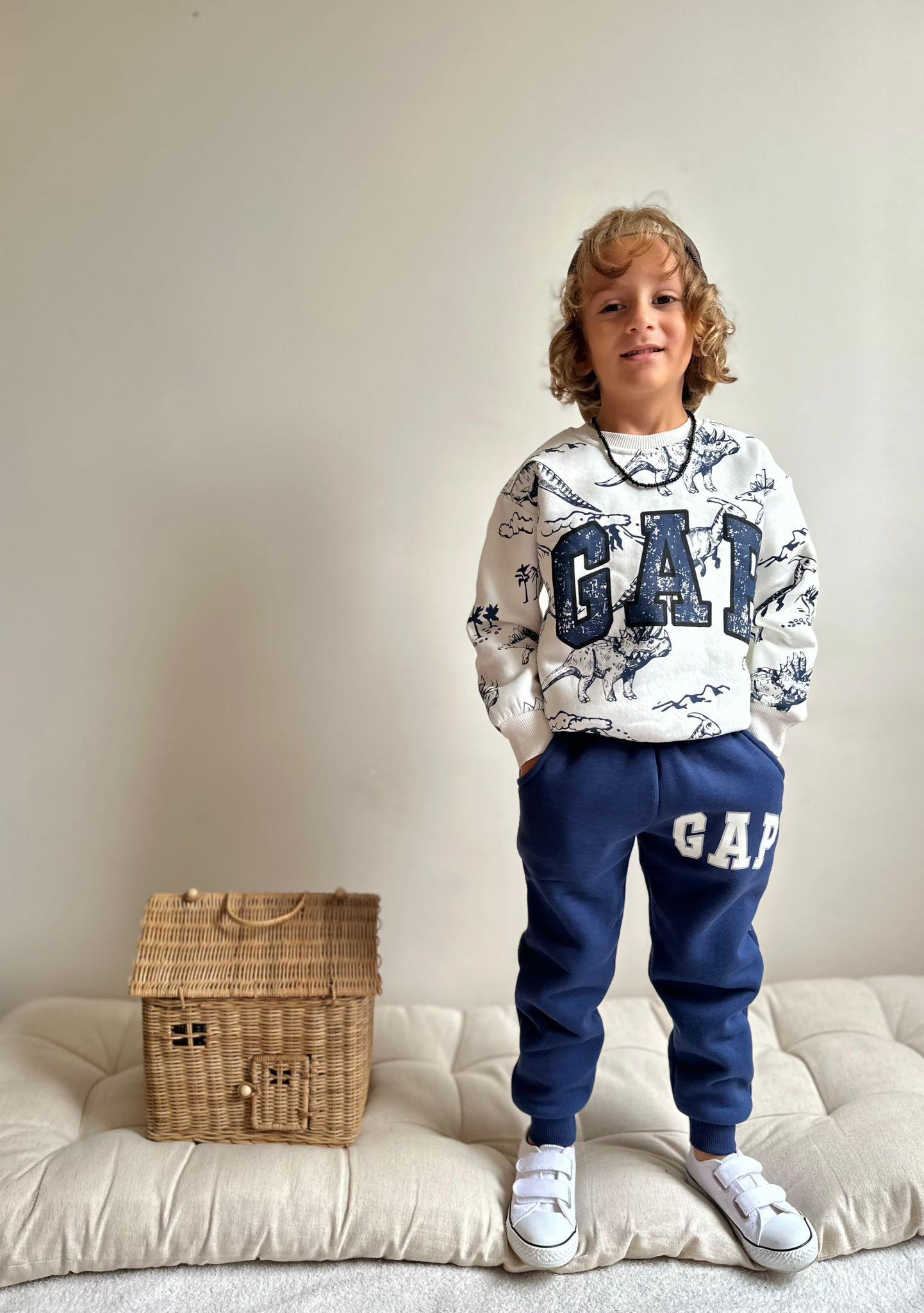 8778 Kids Gap Dinazor Eşofman Takım 3-4/9-10 Yaş