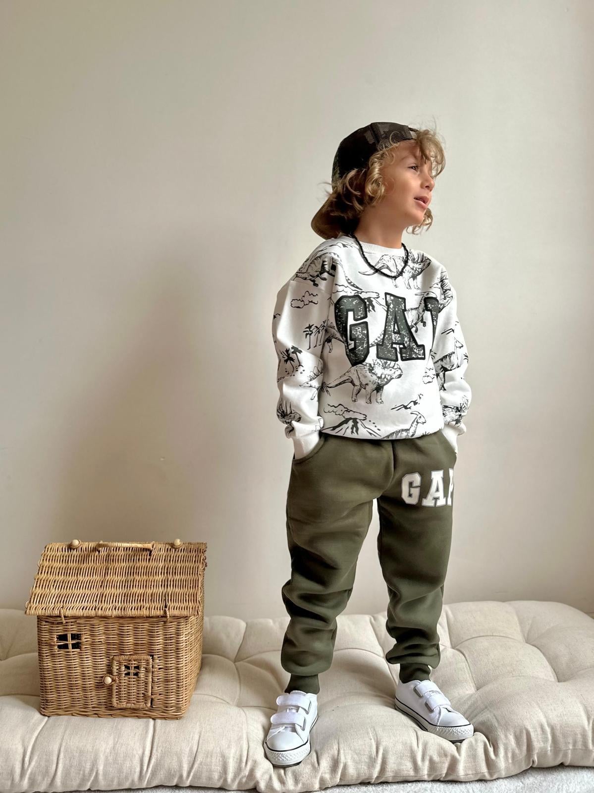 8778 Kids Gap Dinazor Eşofman Takım 3-4/9-10 Yaş