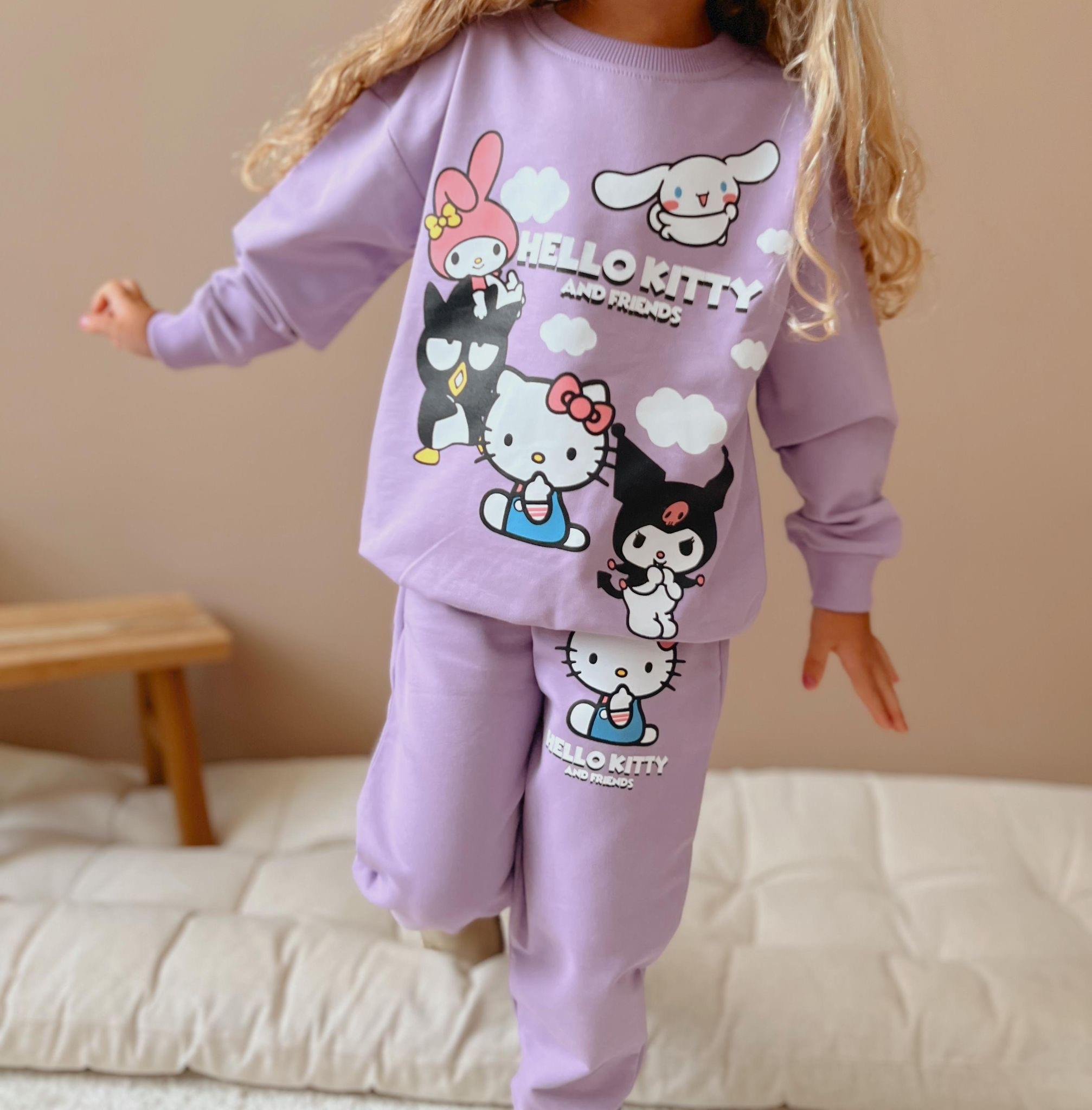 8799 Kids Hello Ki. Baskılı Takım 3-4/9-10 Yaş