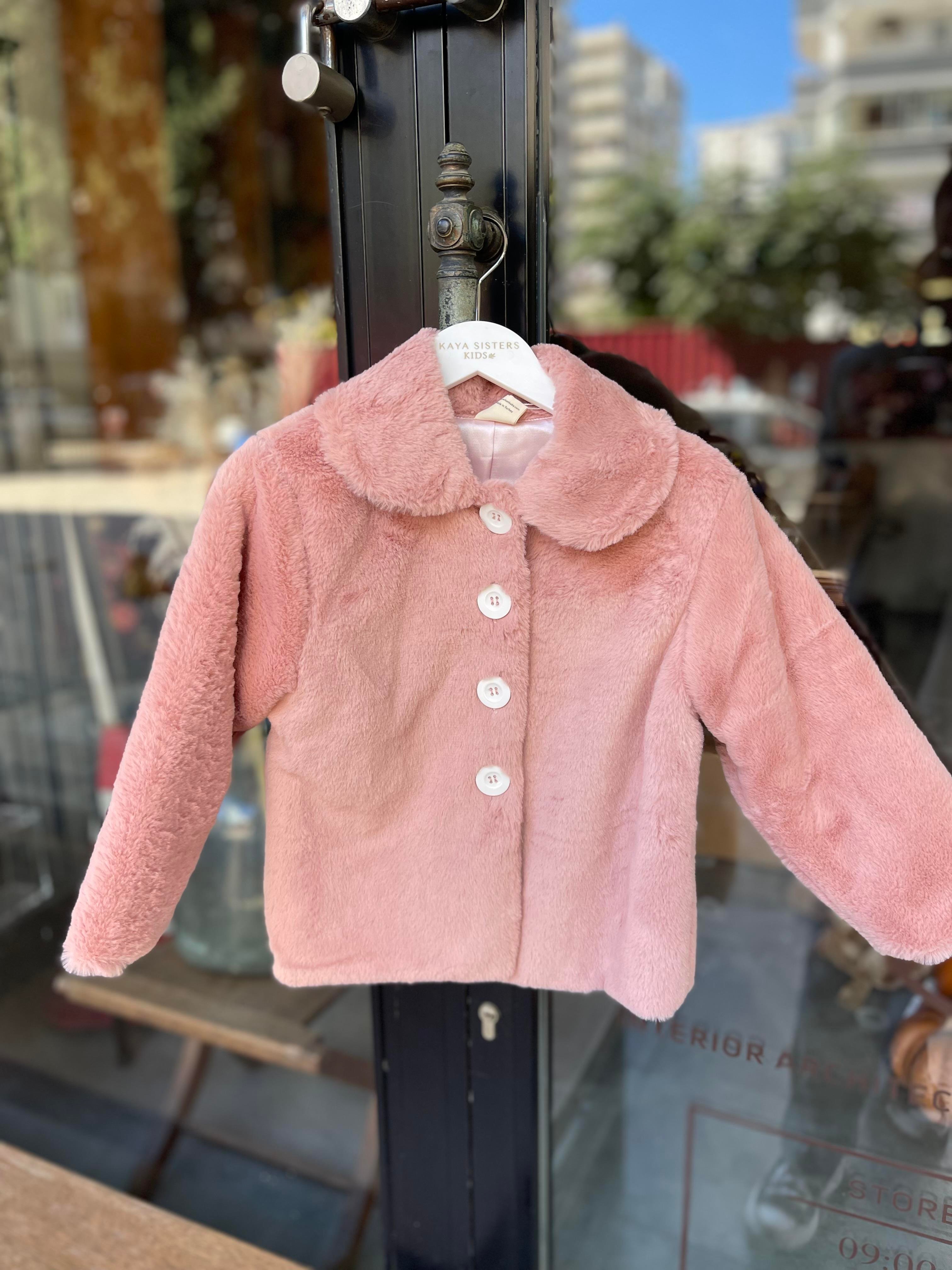 8804 Kids Peluş Mont 1-2/5-6 Yaş