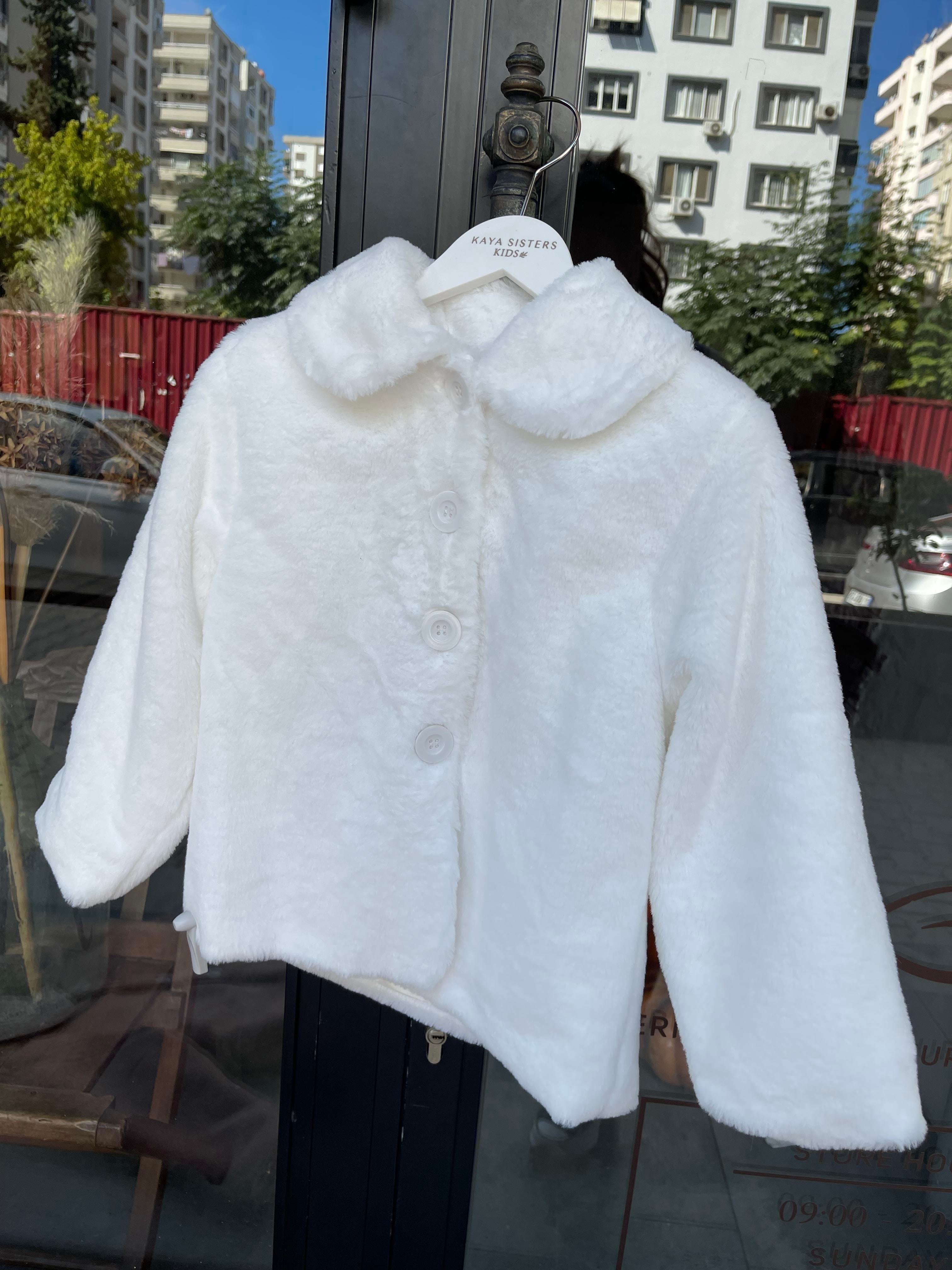 8804 Kids Peluş Mont 1-2/5-6 Yaş