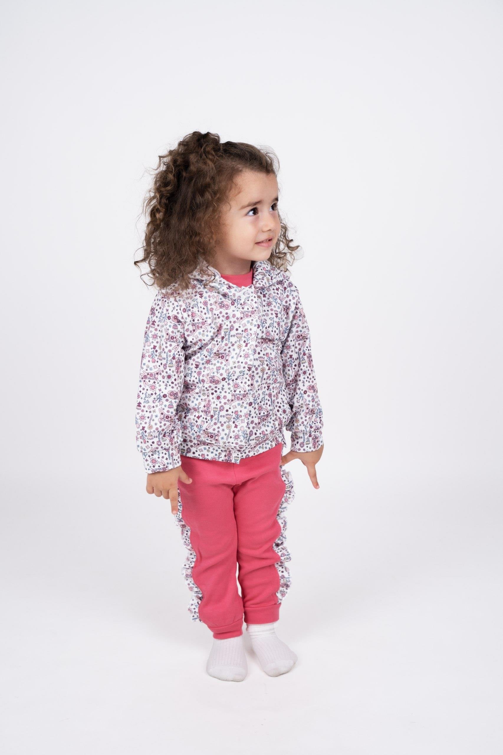 8848 Kids Tavşan Baskılı Takım 6-9/18-24 Ay